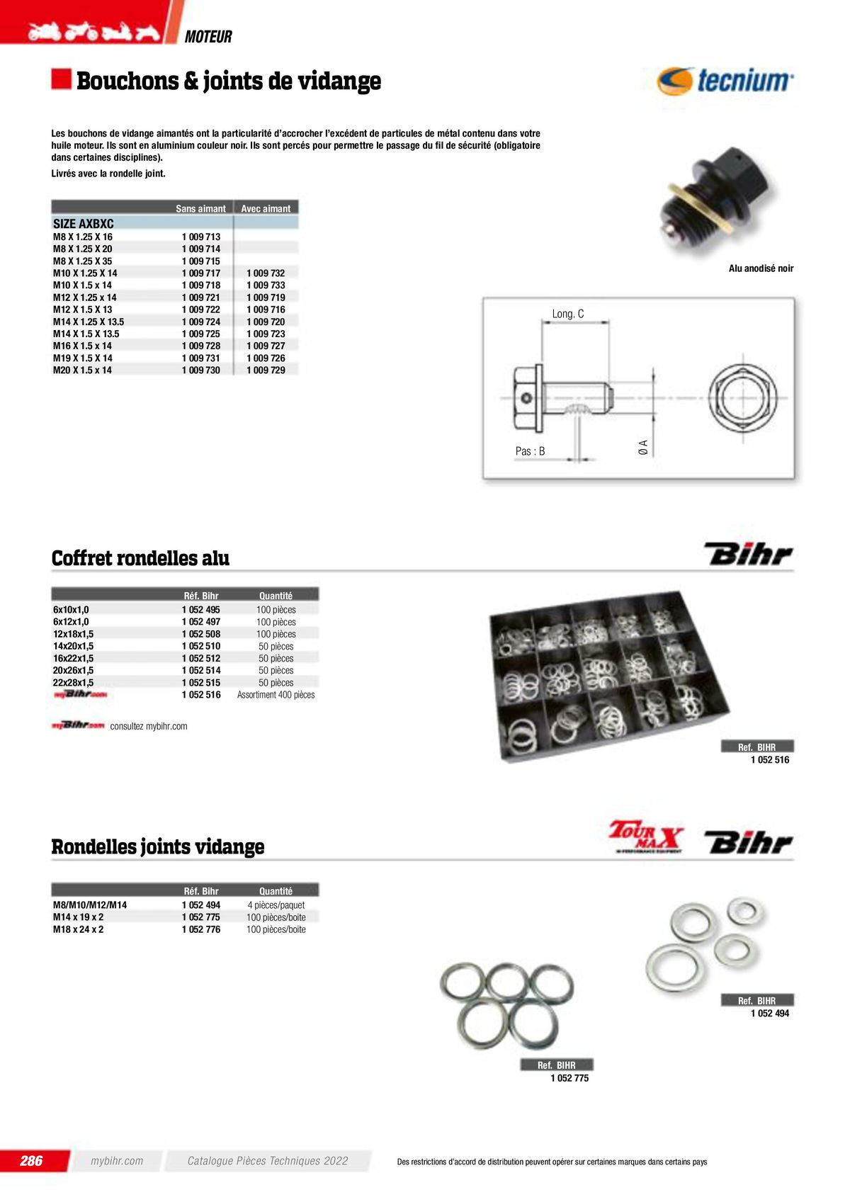 Catalogue Pièces Techniques 2023, page 00288