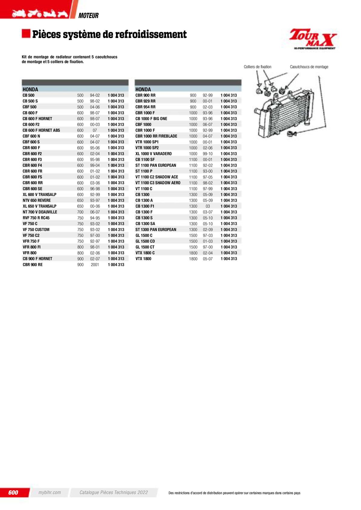 Catalogue Pièces Techniques 2023, page 00602