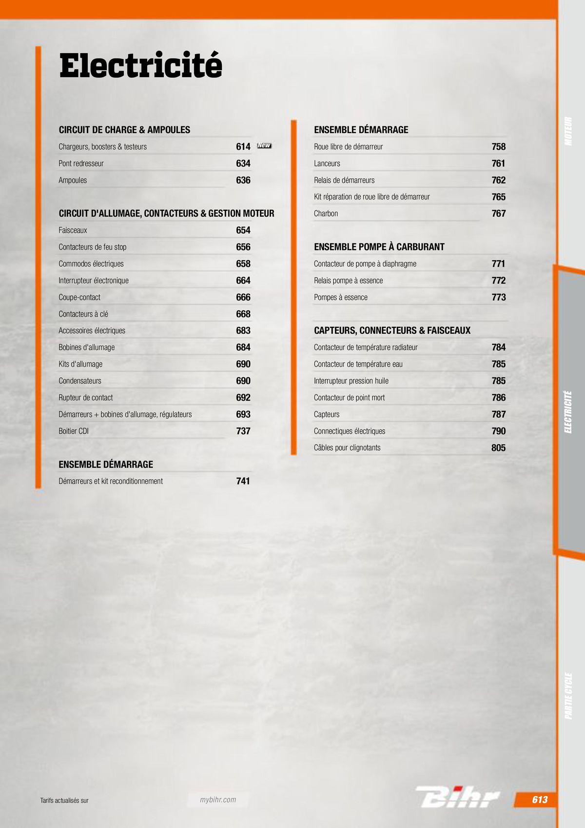 Catalogue Pièces Techniques 2023, page 00615