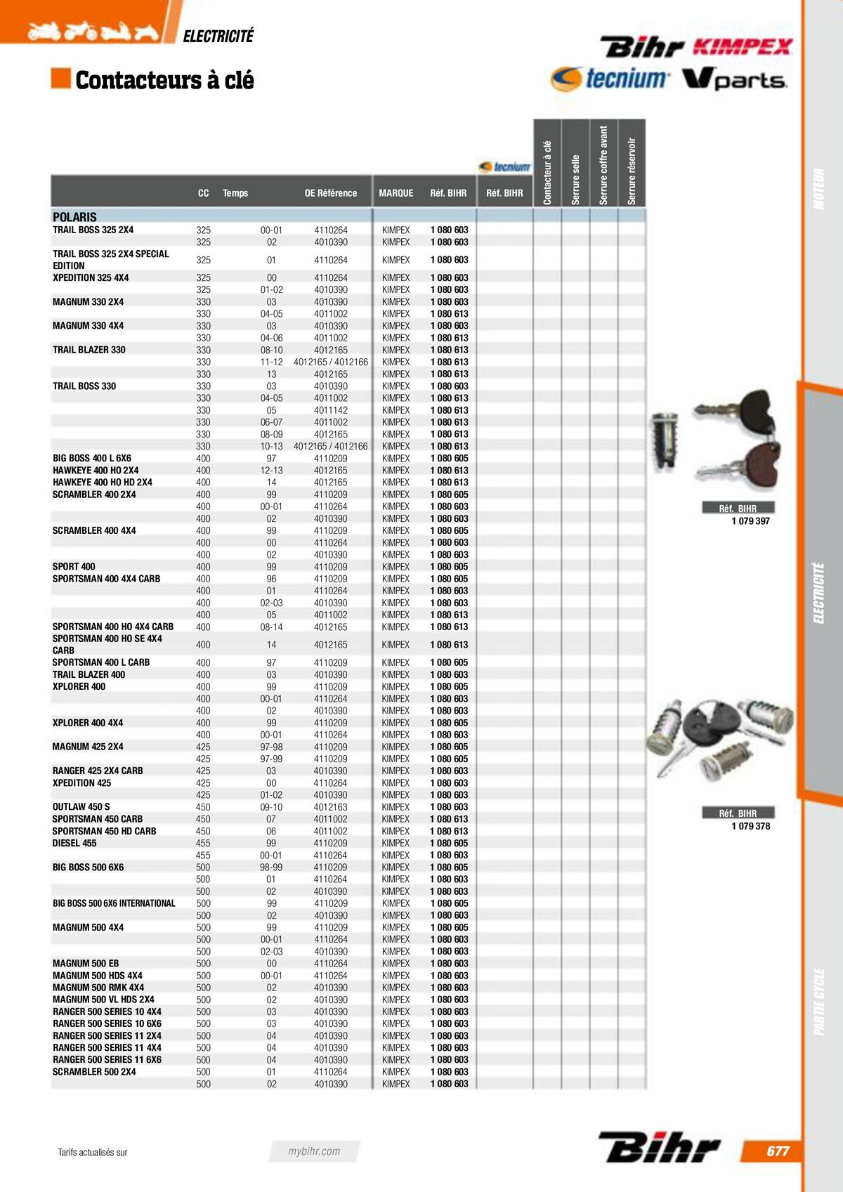 Catalogue Pièces Techniques 2023, page 00679