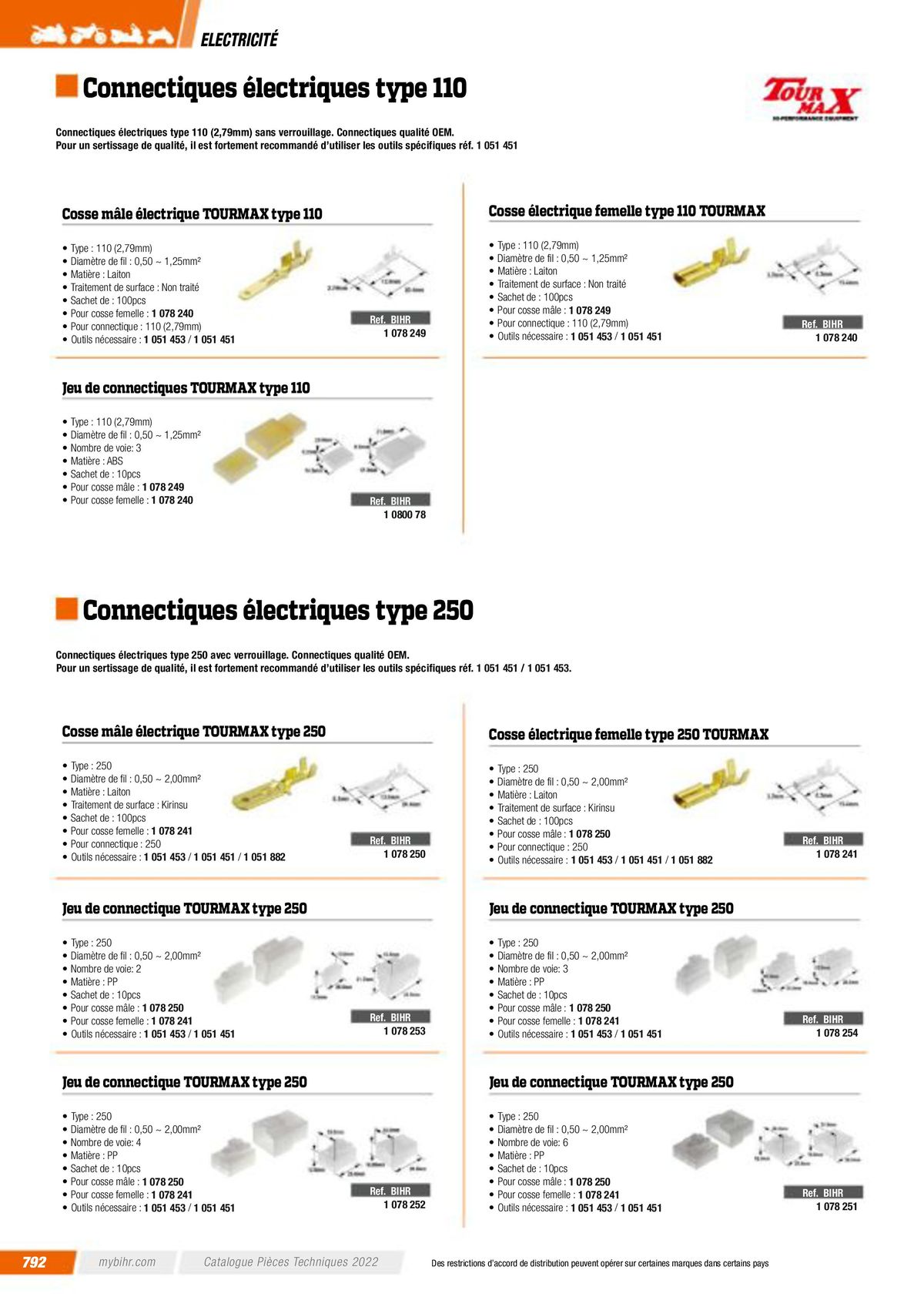Catalogue Pièces Techniques 2023, page 00794