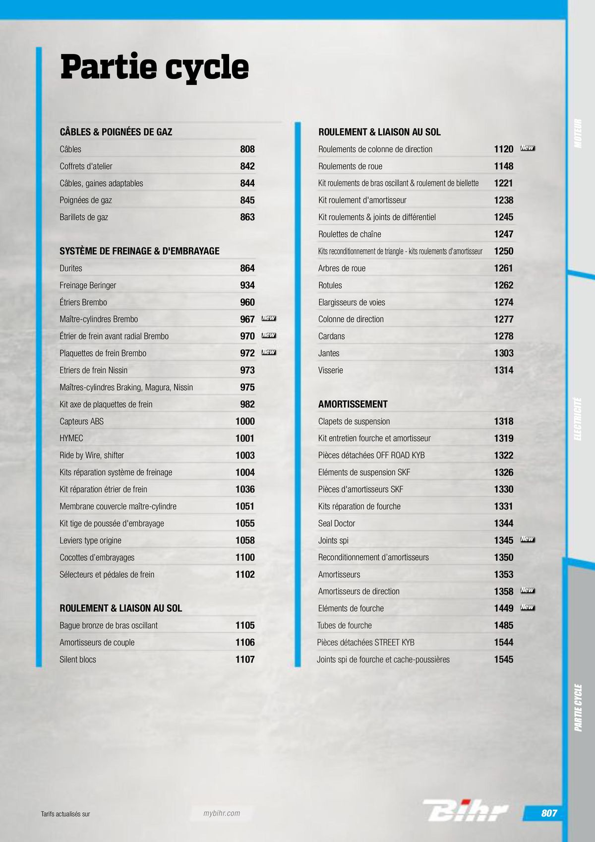 Catalogue Pièces Techniques 2023, page 00809