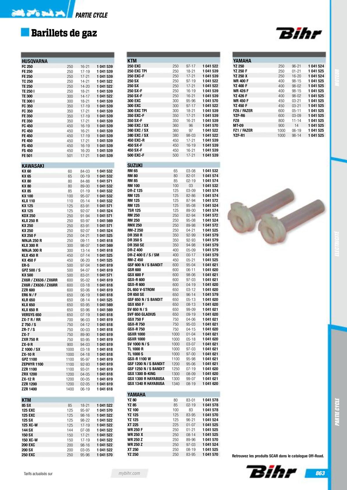 Catalogue Pièces Techniques 2023, page 00865