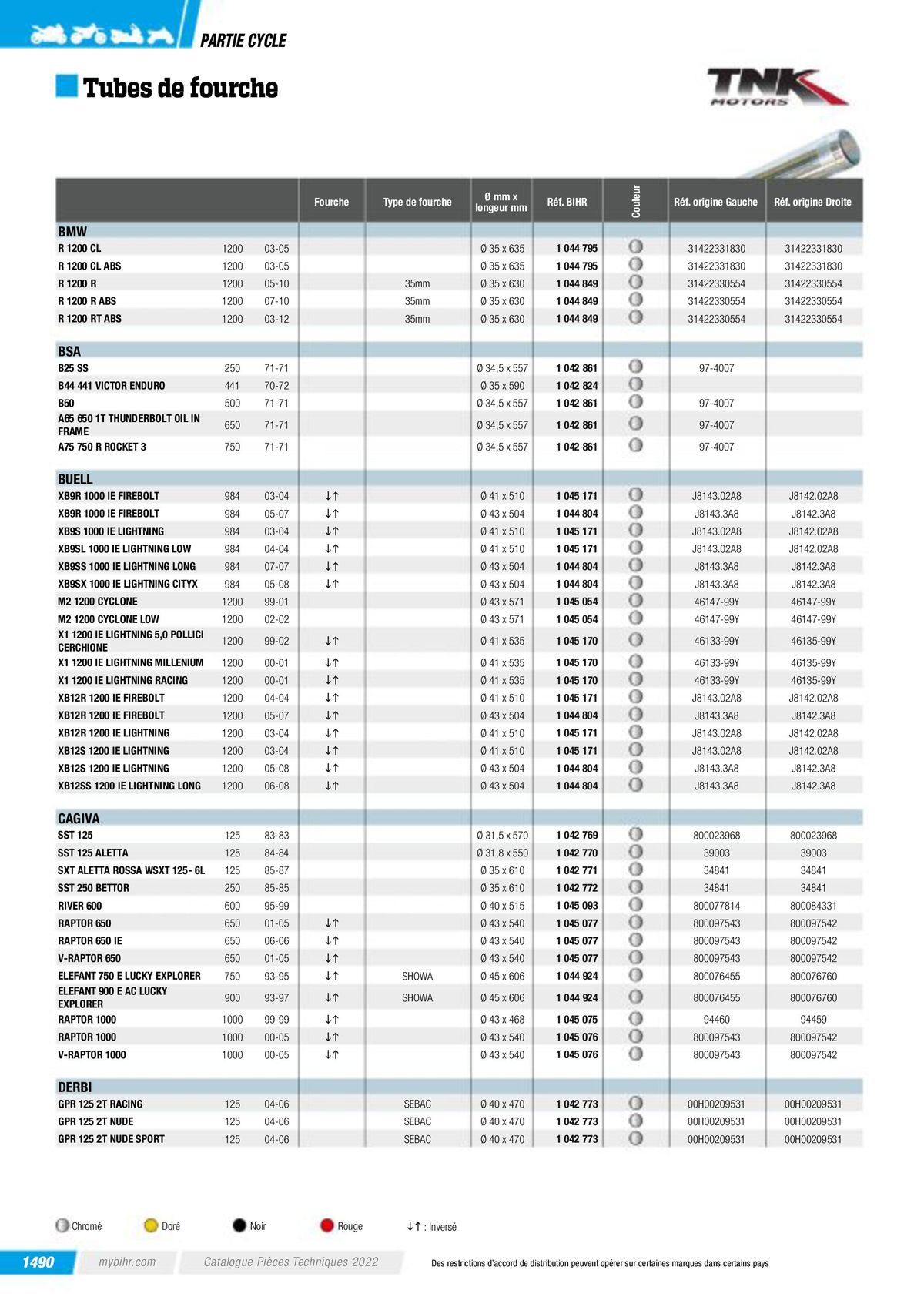 Catalogue Pièces Techniques 2023, page 01492