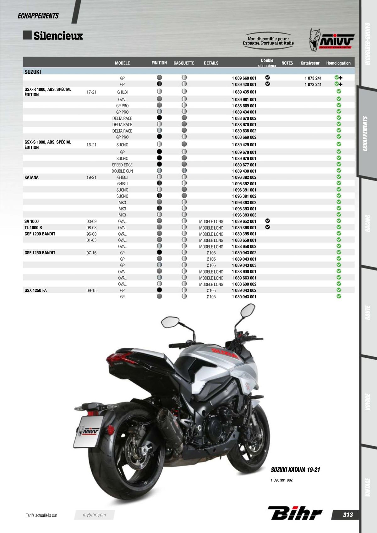 Catalogue Street & Sport Bikes 2023, page 00315