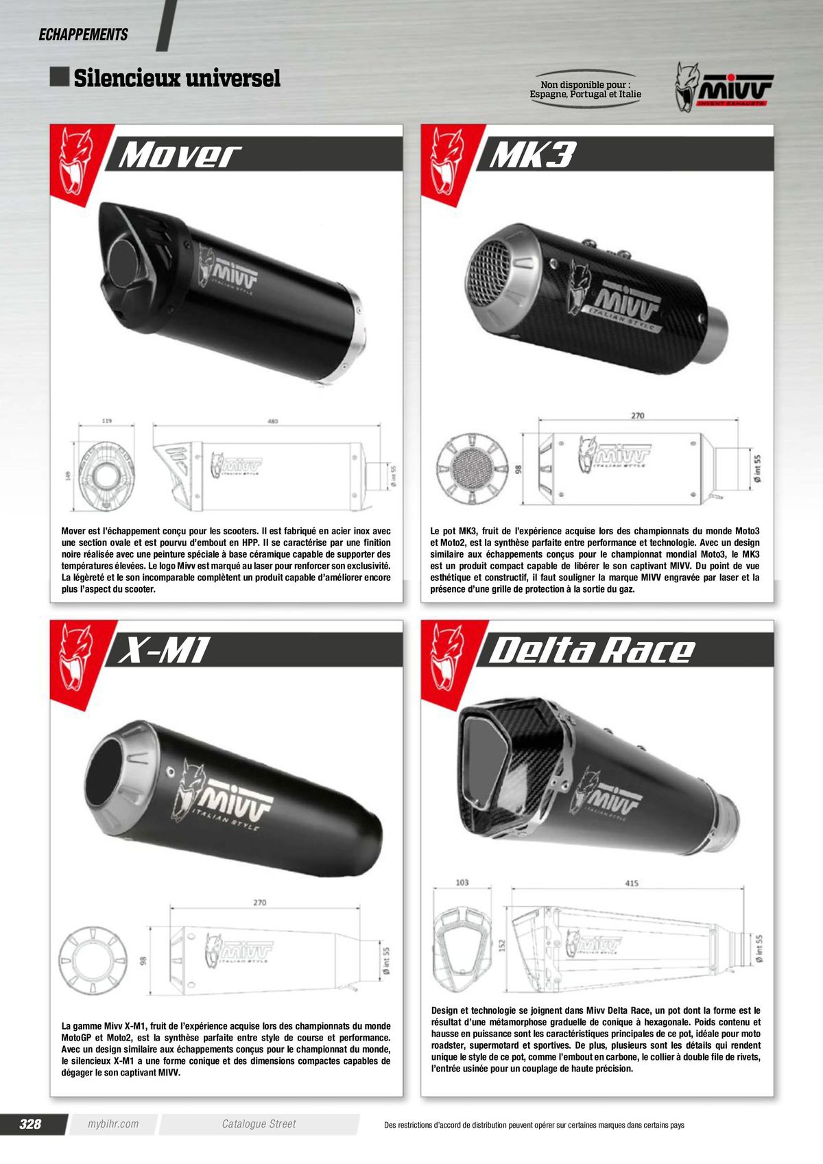 Catalogue Street & Sport Bikes 2023, page 00330