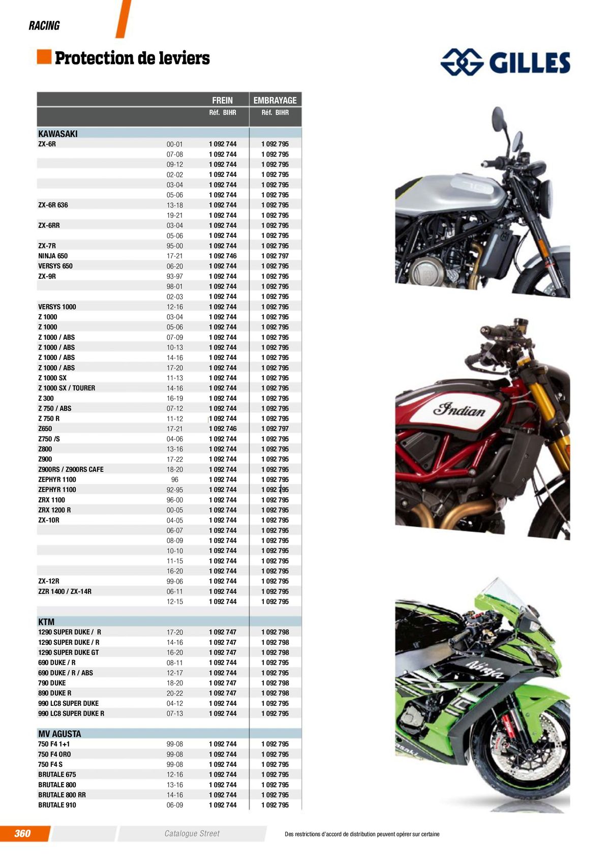 Catalogue Street & Sport Bikes 2023, page 00362