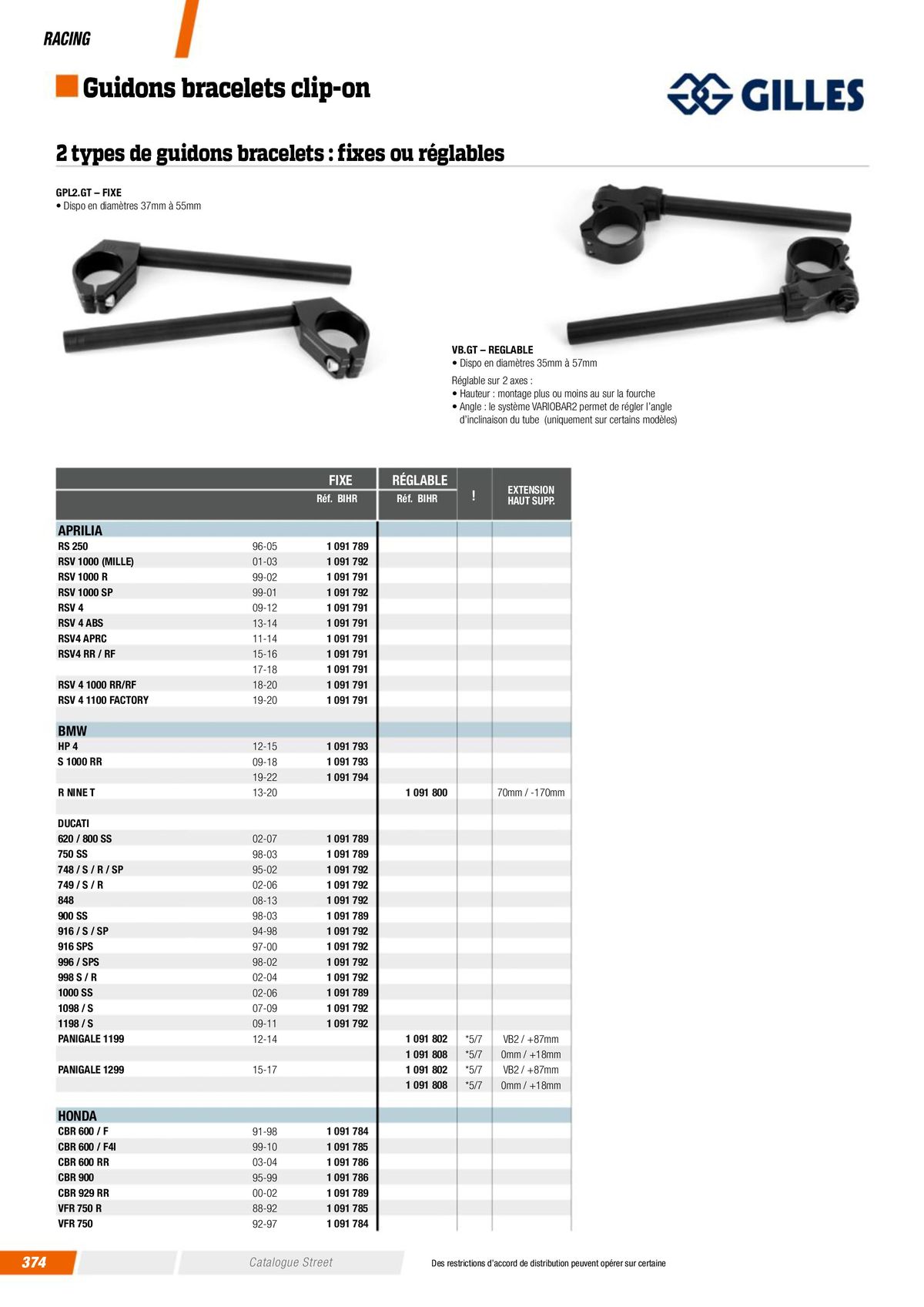 Catalogue Street & Sport Bikes 2023, page 00376