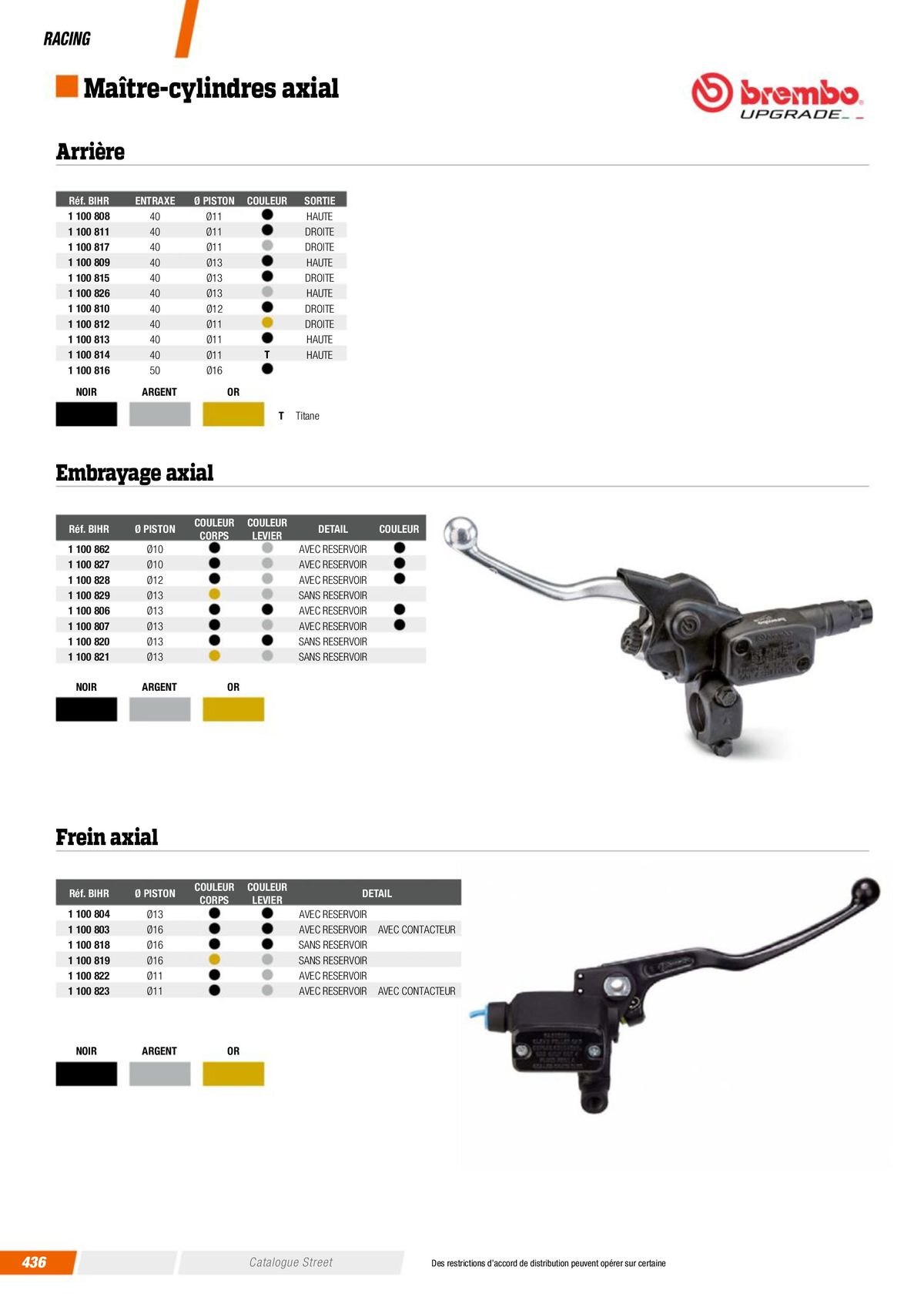 Catalogue Street & Sport Bikes 2023, page 00438