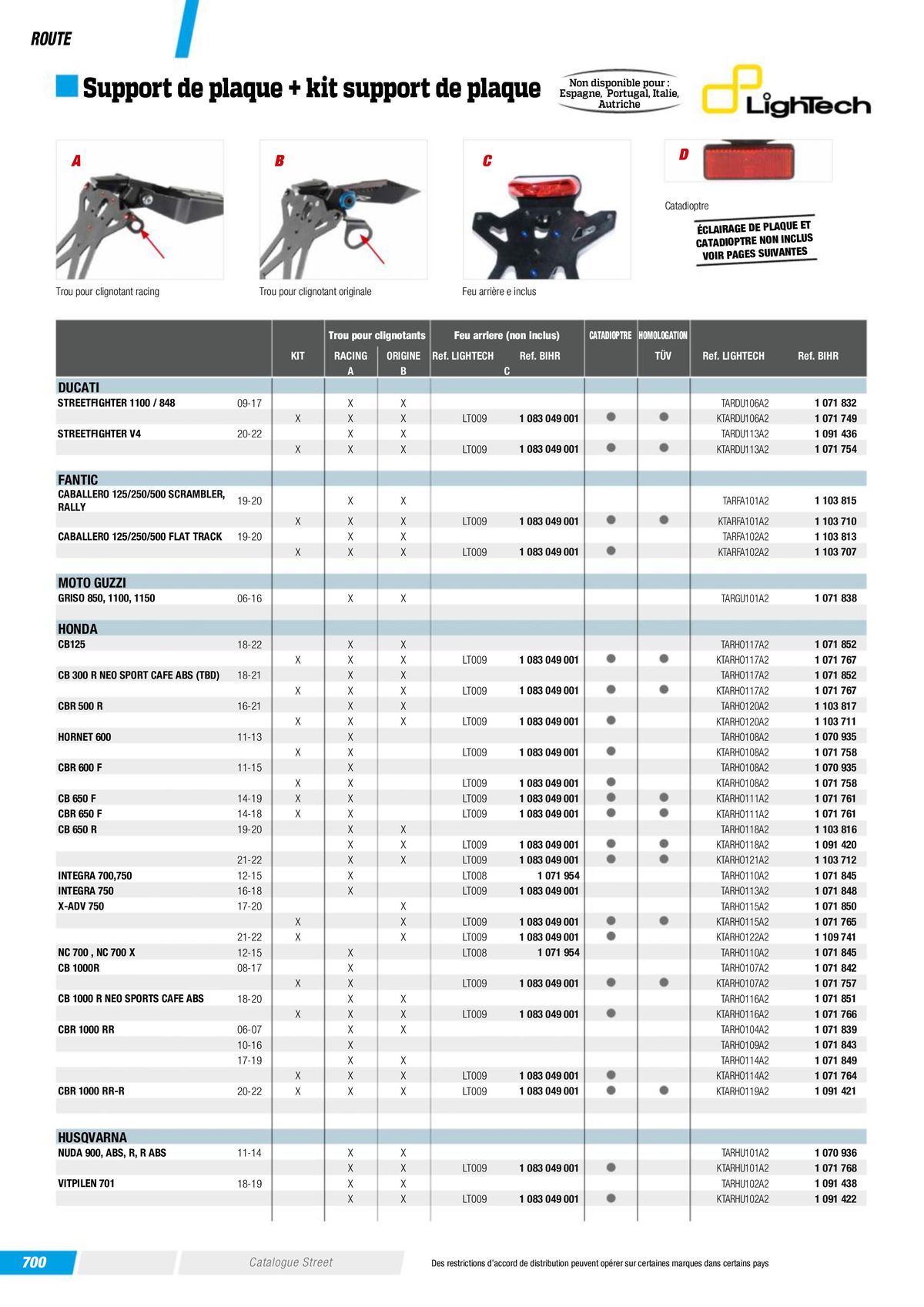 Catalogue Street & Sport Bikes 2023, page 00702