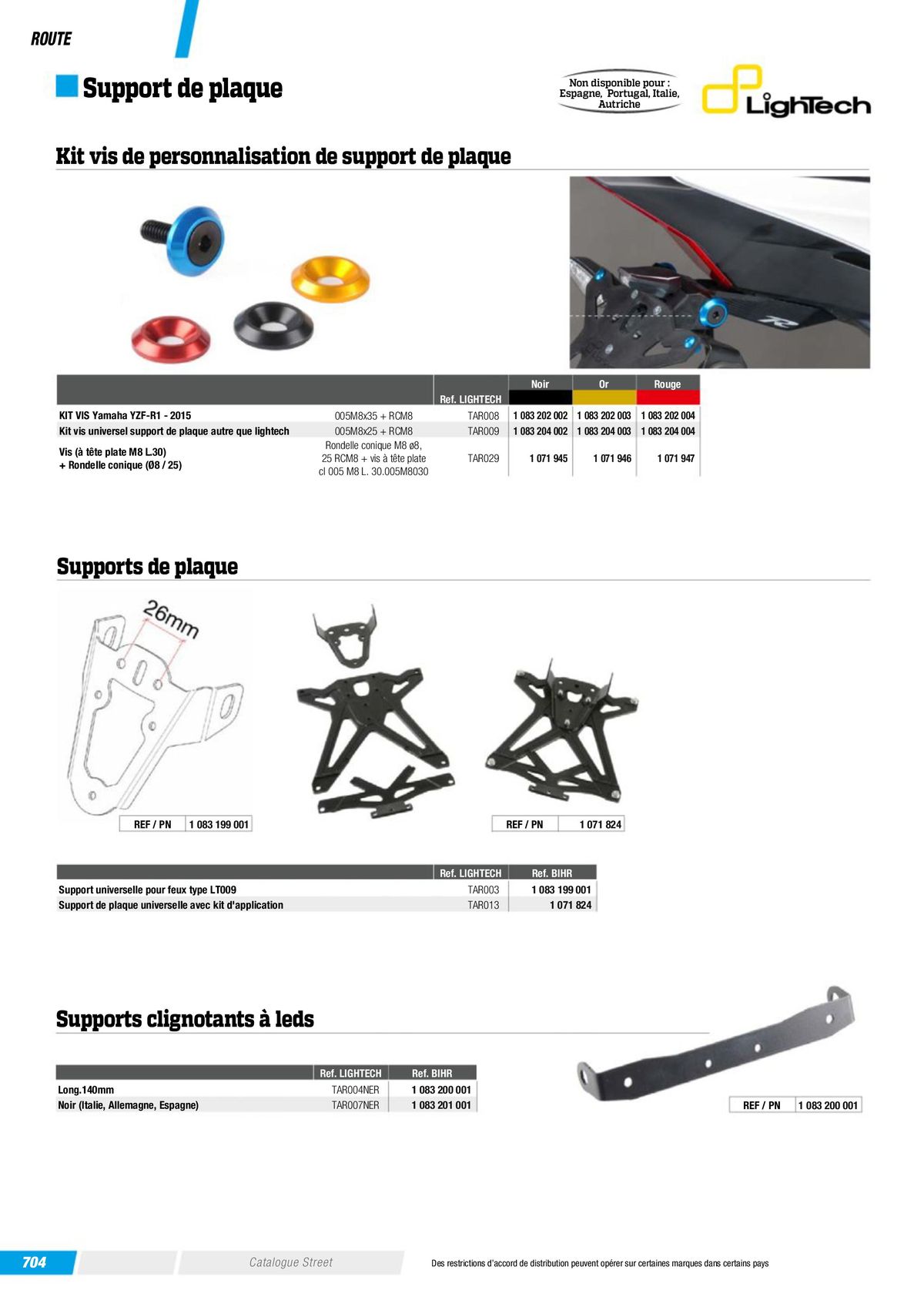 Catalogue Street & Sport Bikes 2023, page 00706