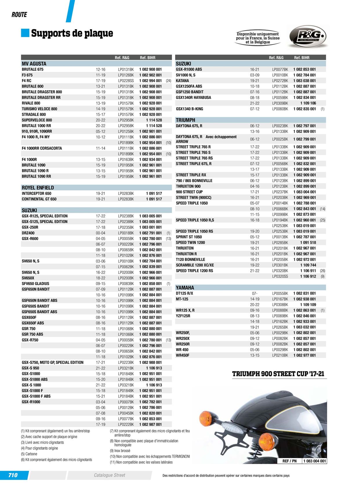 Catalogue Street & Sport Bikes 2023, page 00712