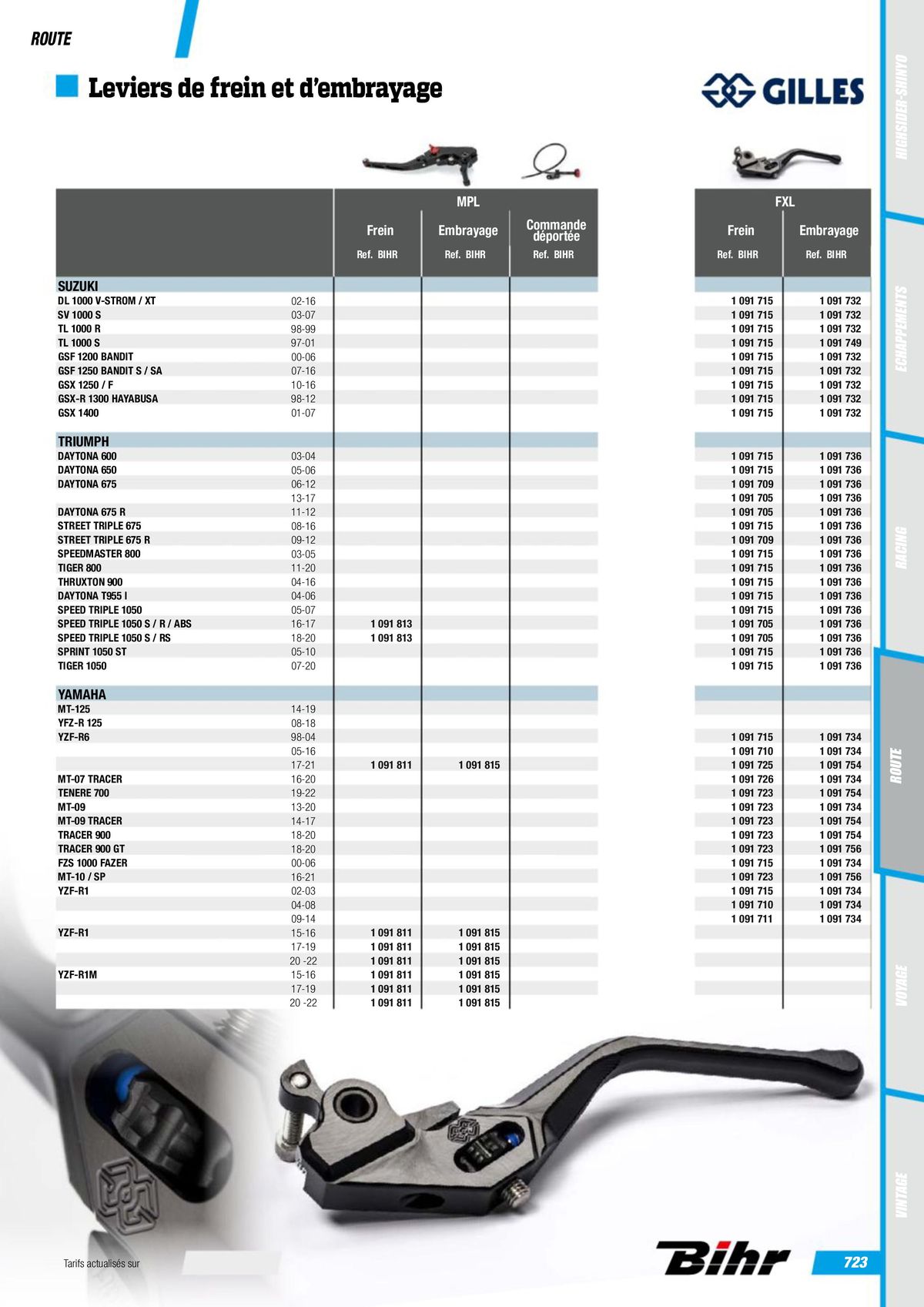 Catalogue Street & Sport Bikes 2023, page 00725