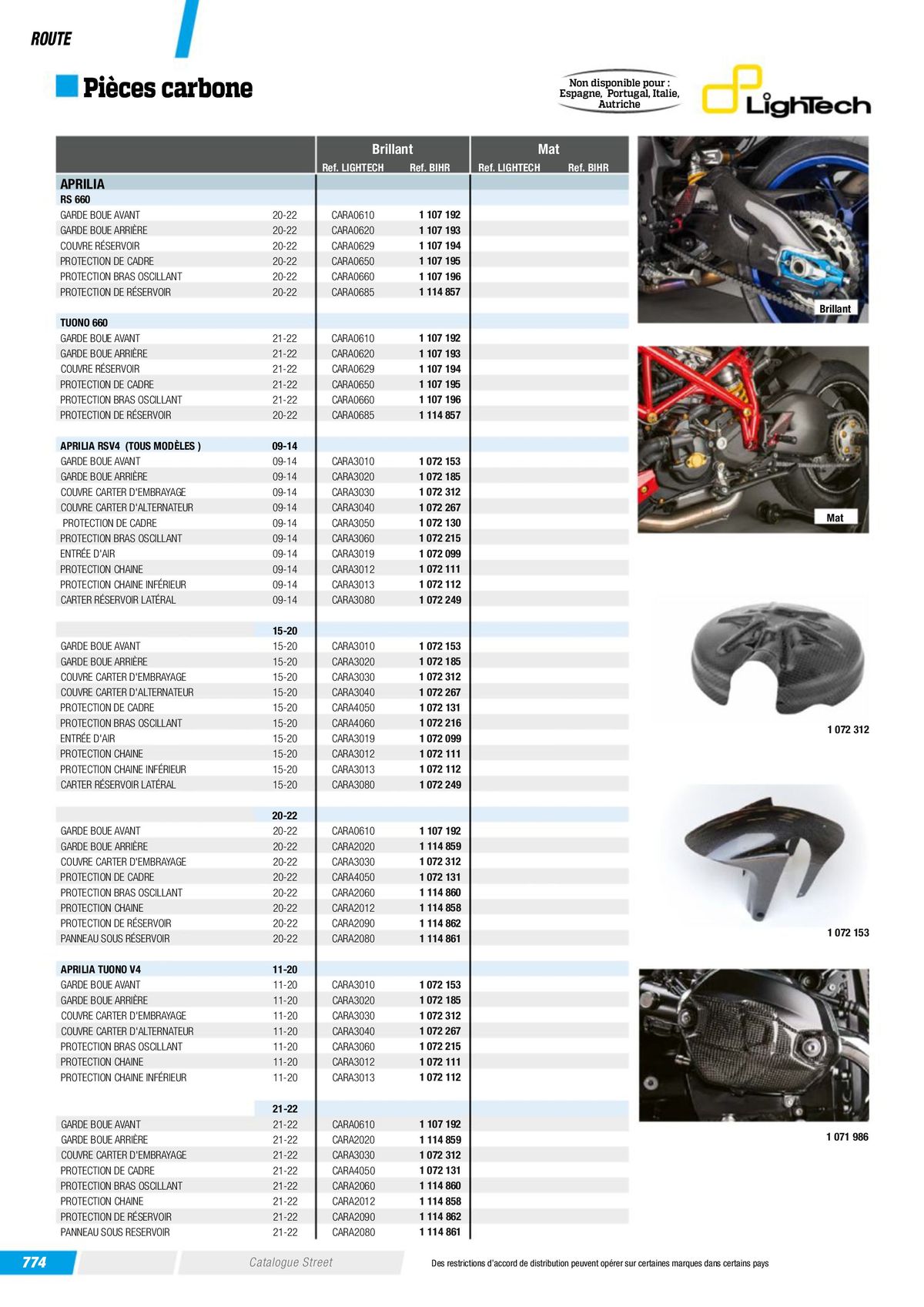 Catalogue Street & Sport Bikes 2023, page 00776