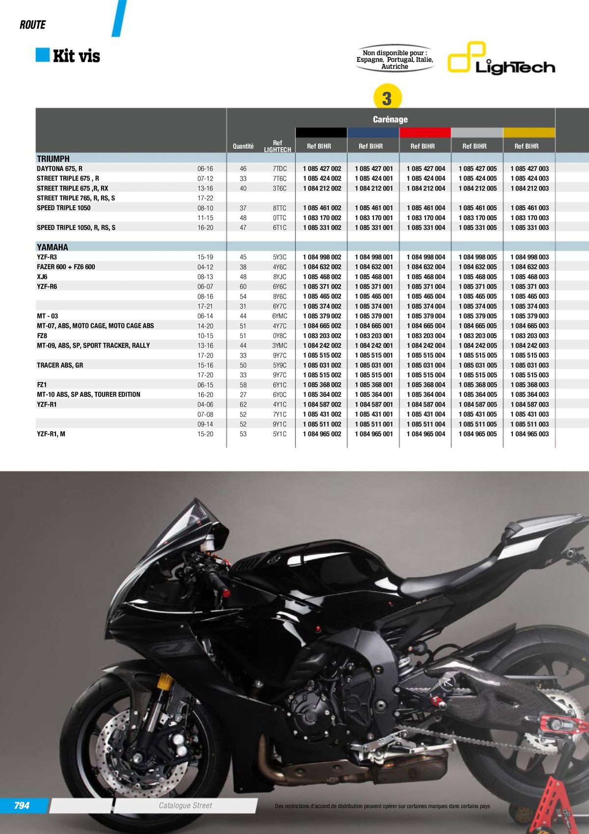 Catalogue Street & Sport Bikes 2023, page 00796