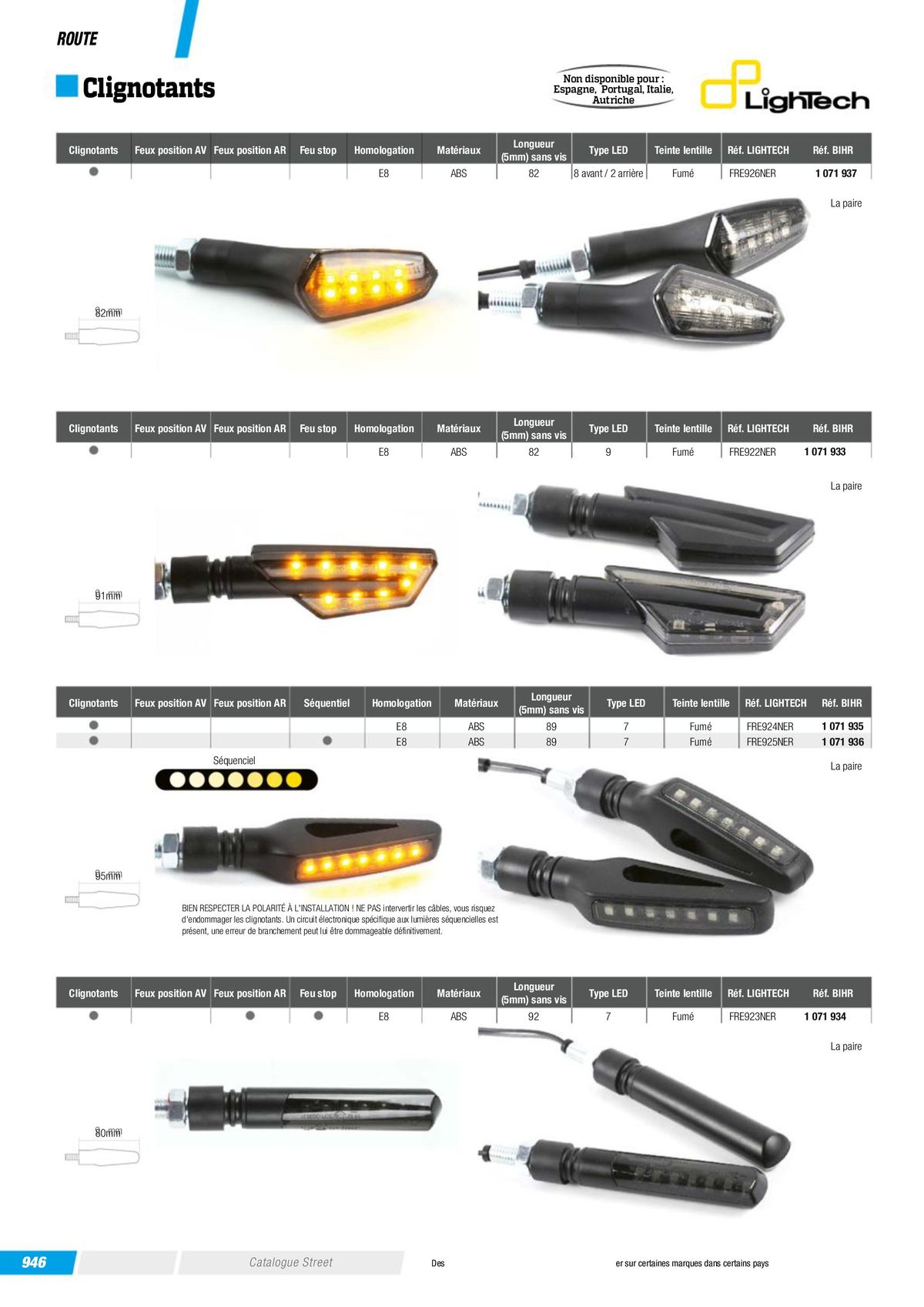 Catalogue Street & Sport Bikes 2023, page 00948