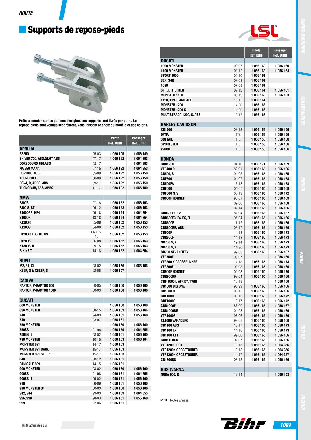 Catalogue Street & Sport Bikes 2023, page 01003