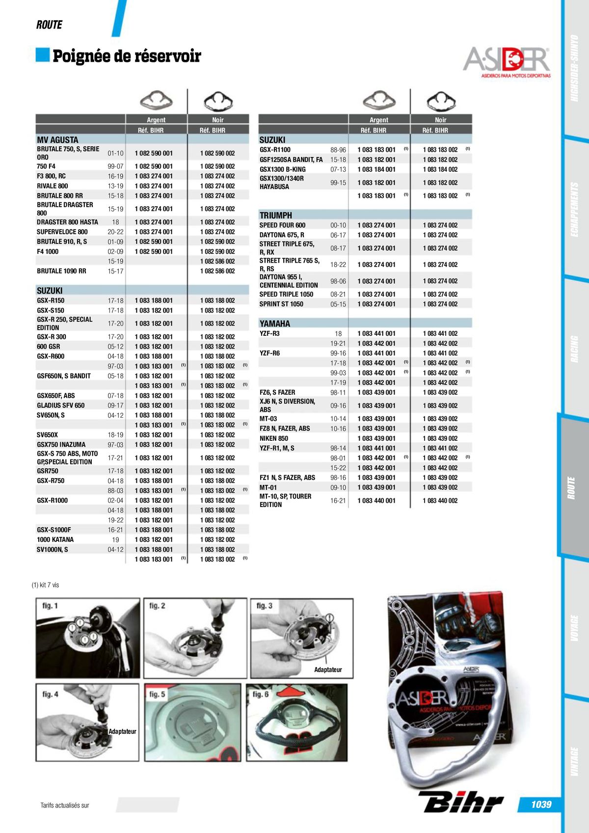 Catalogue Street & Sport Bikes 2023, page 01041
