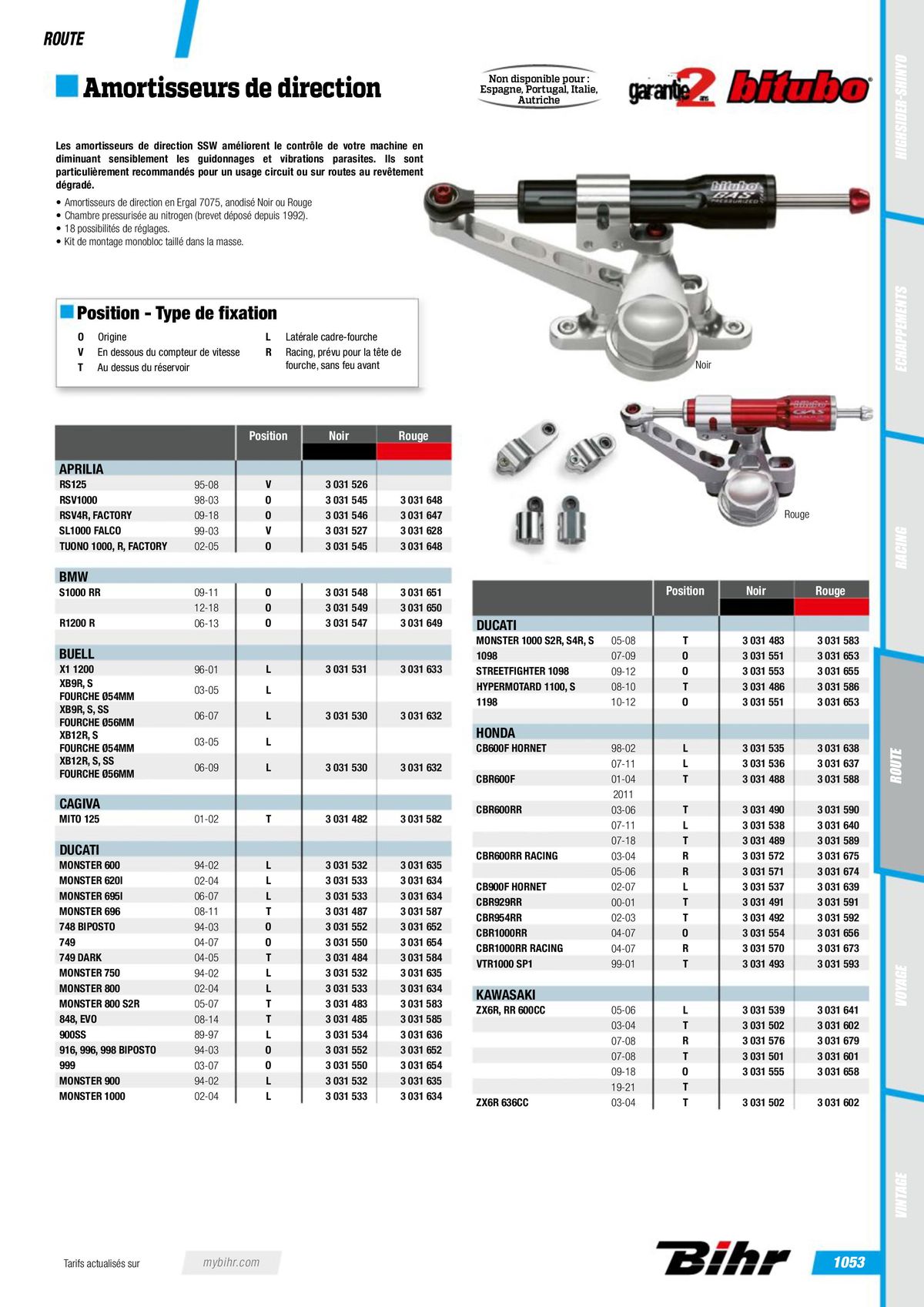 Catalogue Street & Sport Bikes 2023, page 01055