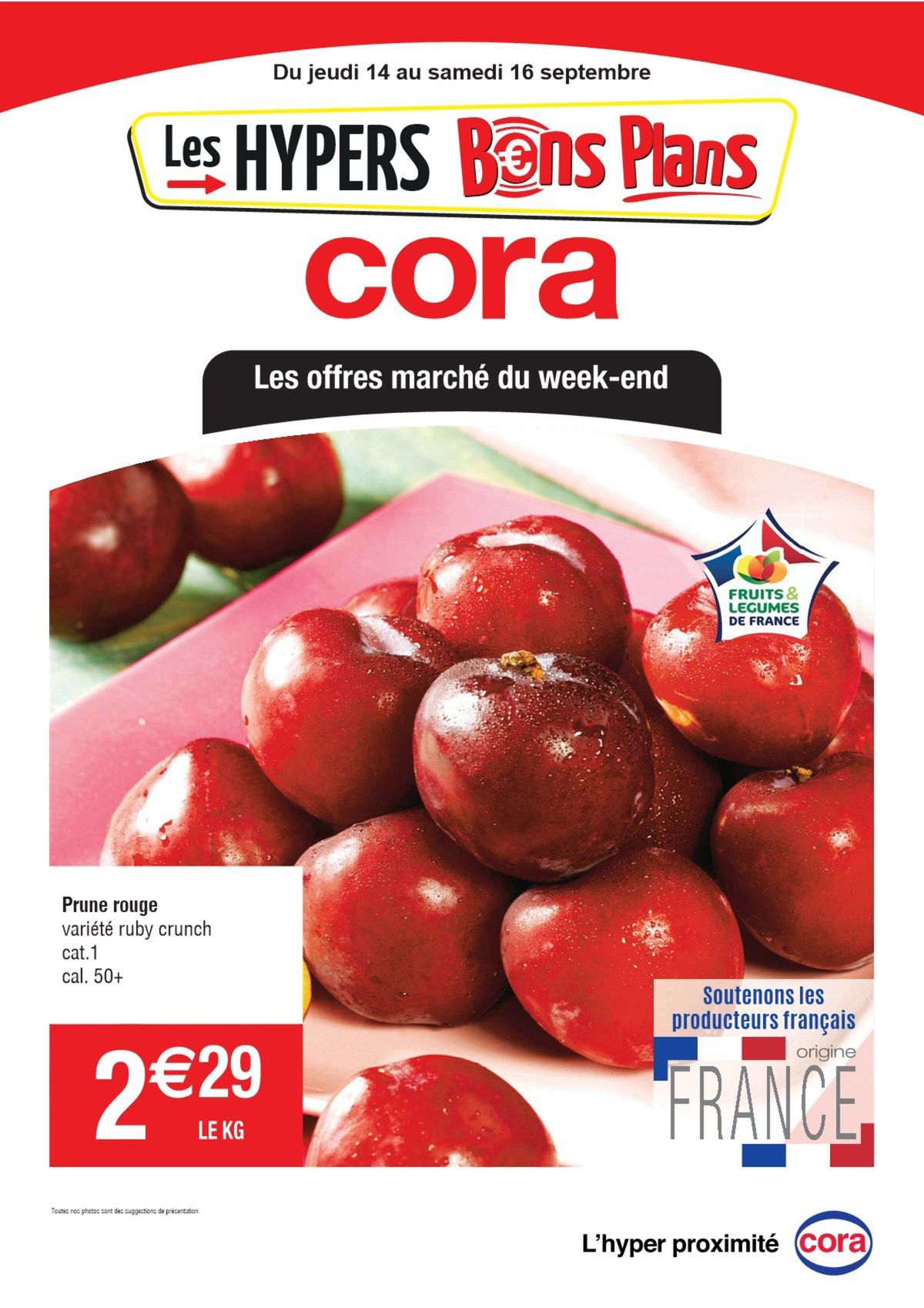 Catalogue Les offres marché du week-end, page 00001