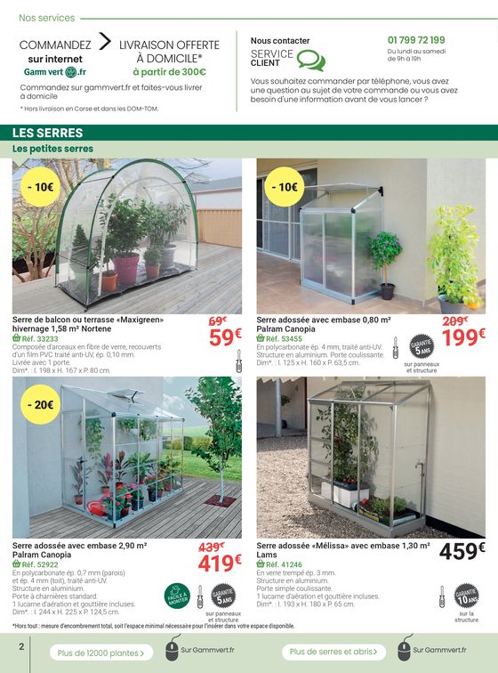 Catalogue Gamm vert à Toulouse | Votre jardin livré chez vous | 13/09/2023 - 29/10/2023