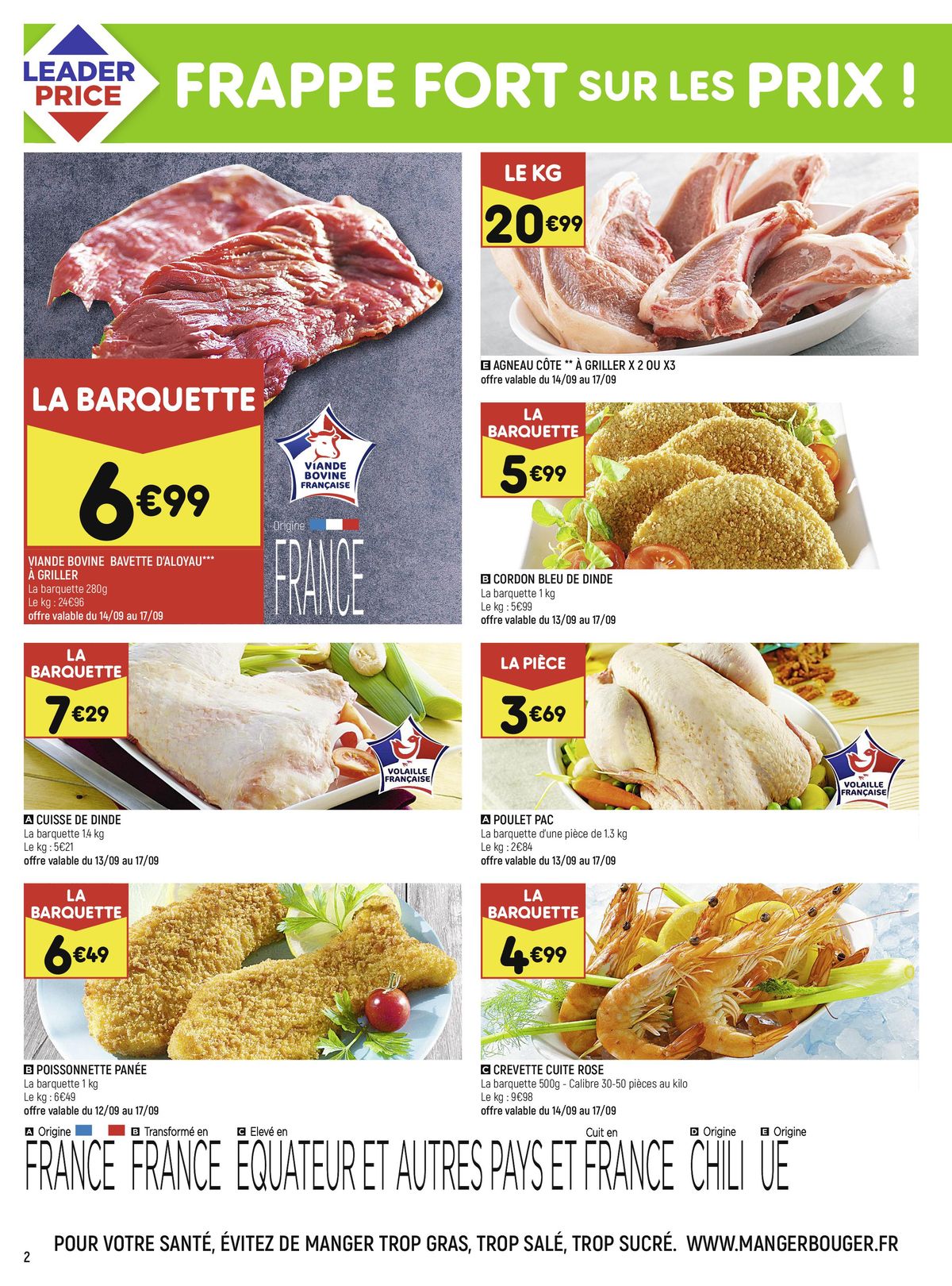 Catalogue FRAPPE FORT SUR LES PRIX, page 00002