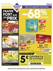 Catalogue Leader Price à Issoire | FRAPPE FORT SUR LES PRIX | 19/09/2023 - 01/10/2023