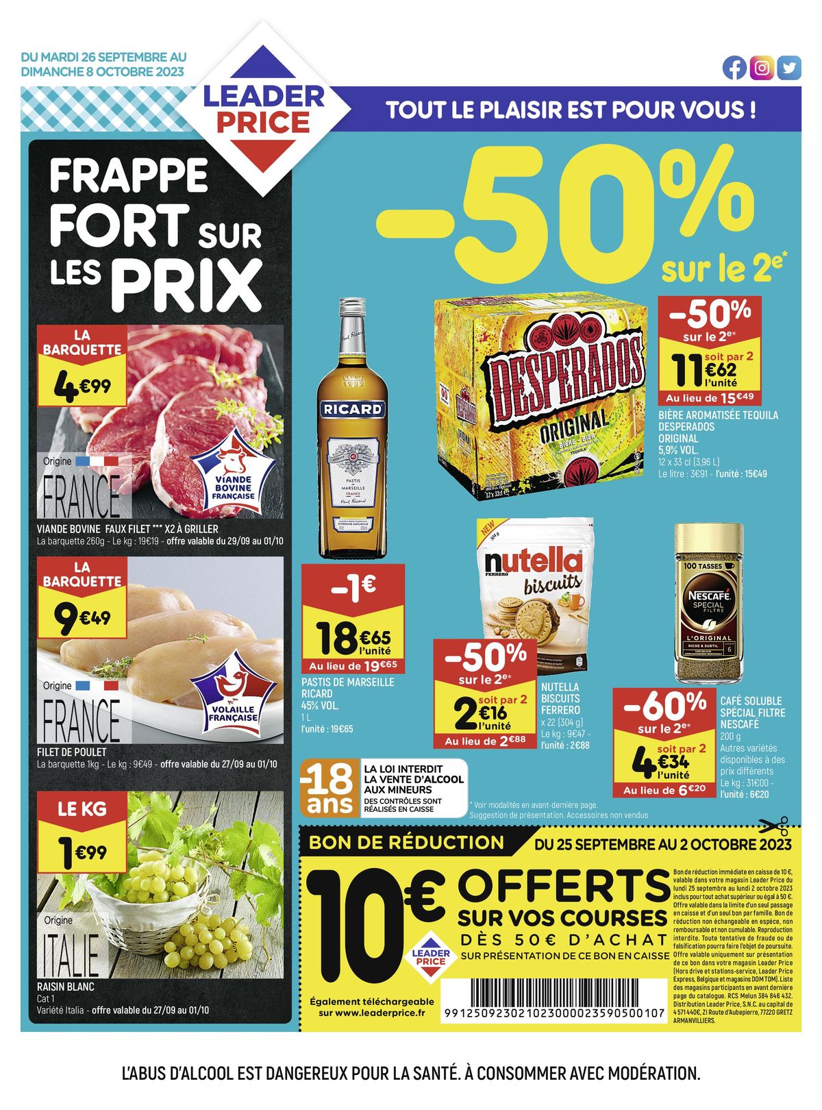 Catalogue FRAPPE FORT SUR LES PRIX, page 00001