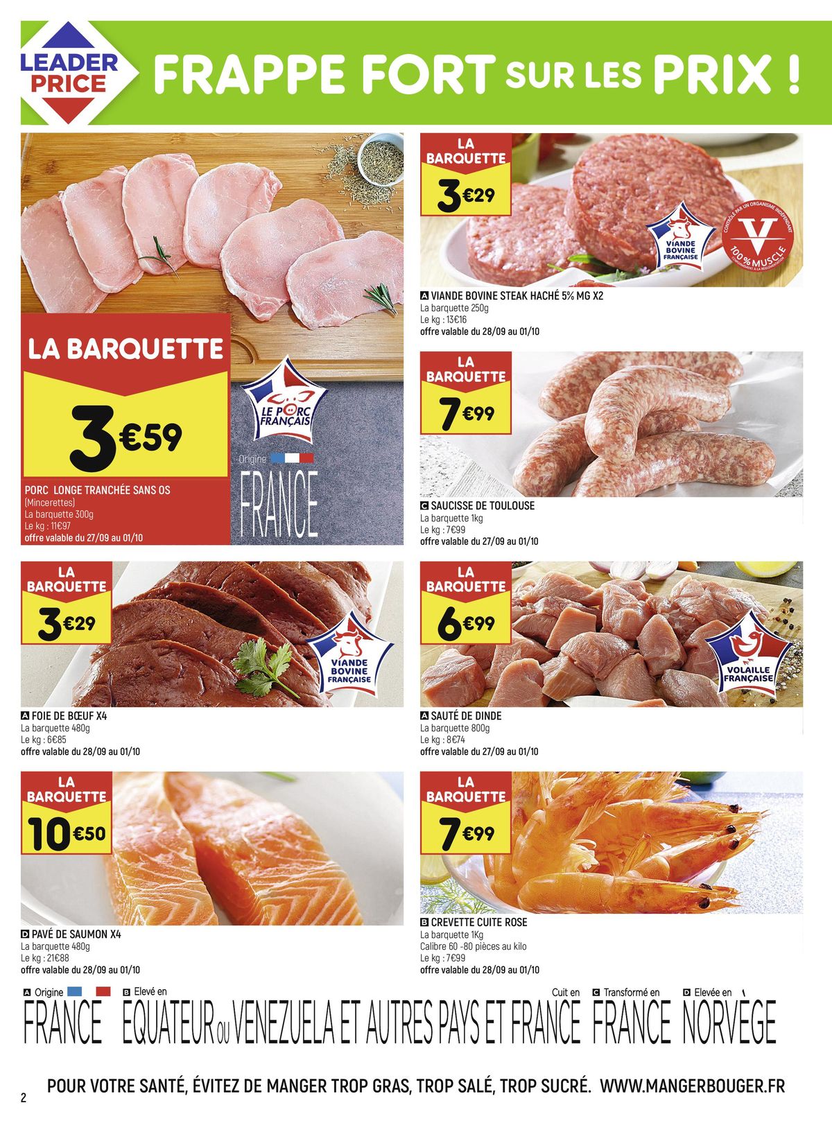 Catalogue FRAPPE FORT SUR LES PRIX, page 00002