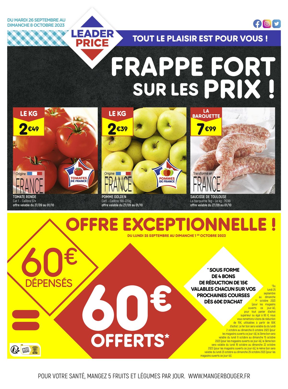 Catalogue FRAPPE FORT SUR LES PRIX, page 00020