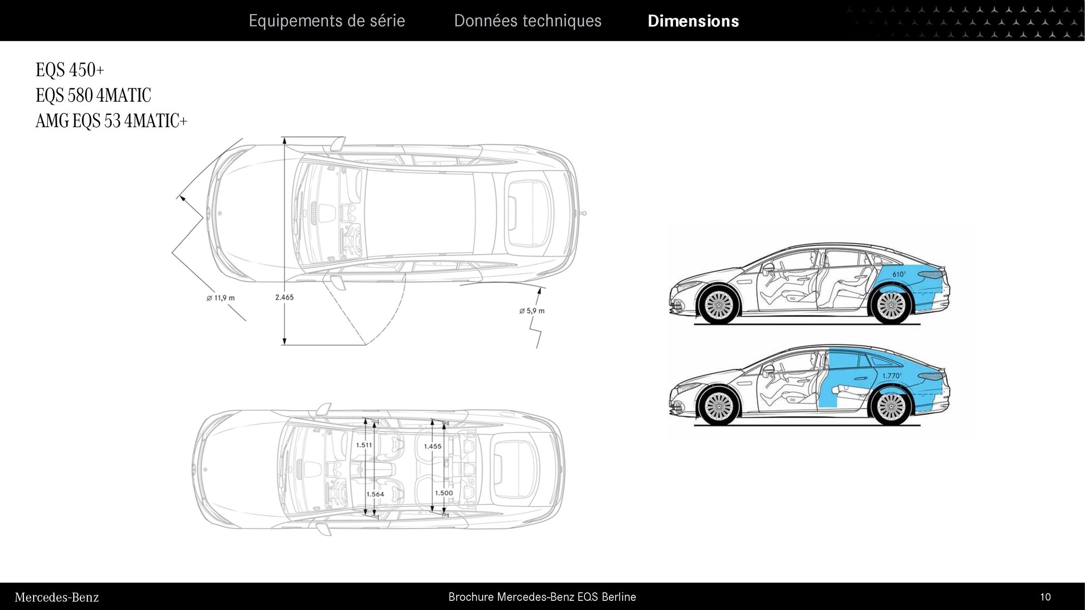 Catalogue EQS Berline, page 00010