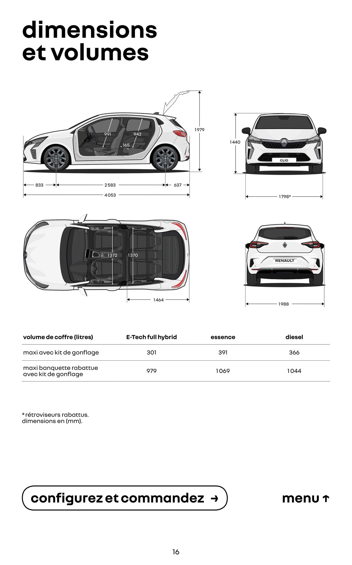 Catalogue Nouvelle Renault Clio E-TECH full hybrid, page 00016