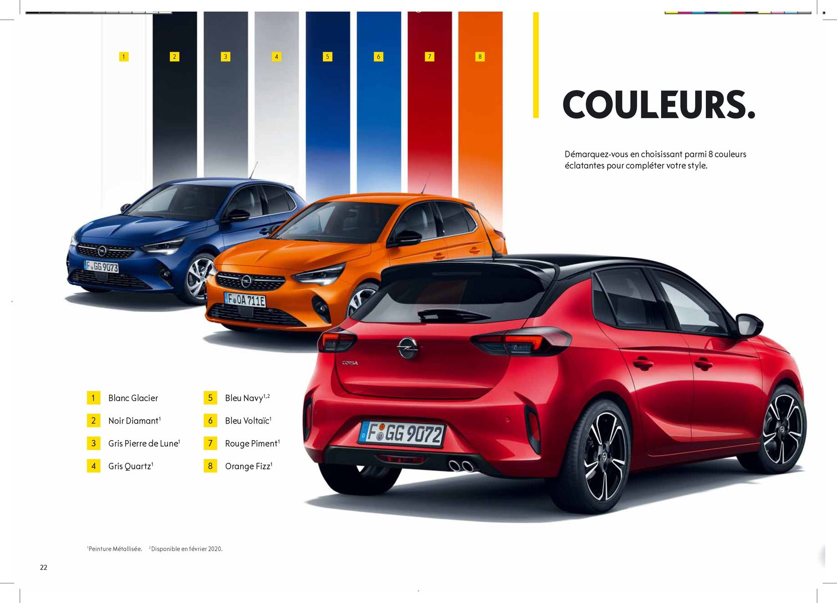 Catalogue Opel Corsa-, page 00022
