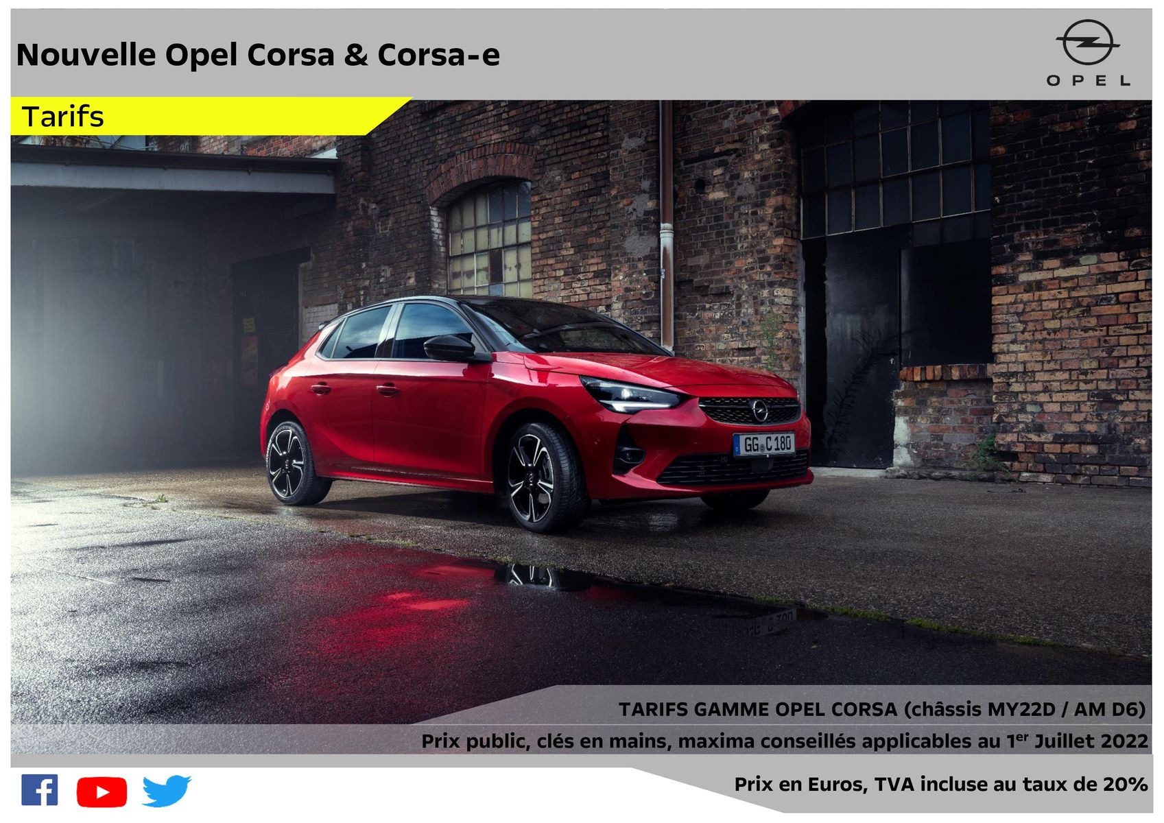 Catalogue Opel Corsa, page 00001