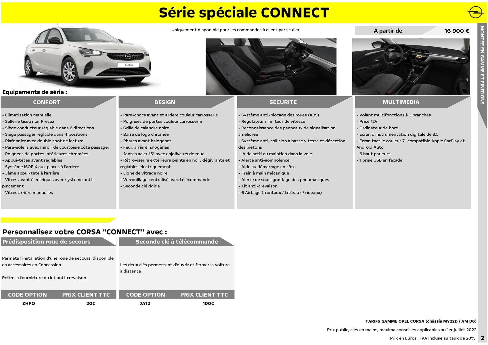 Catalogue Opel Corsa, page 00003