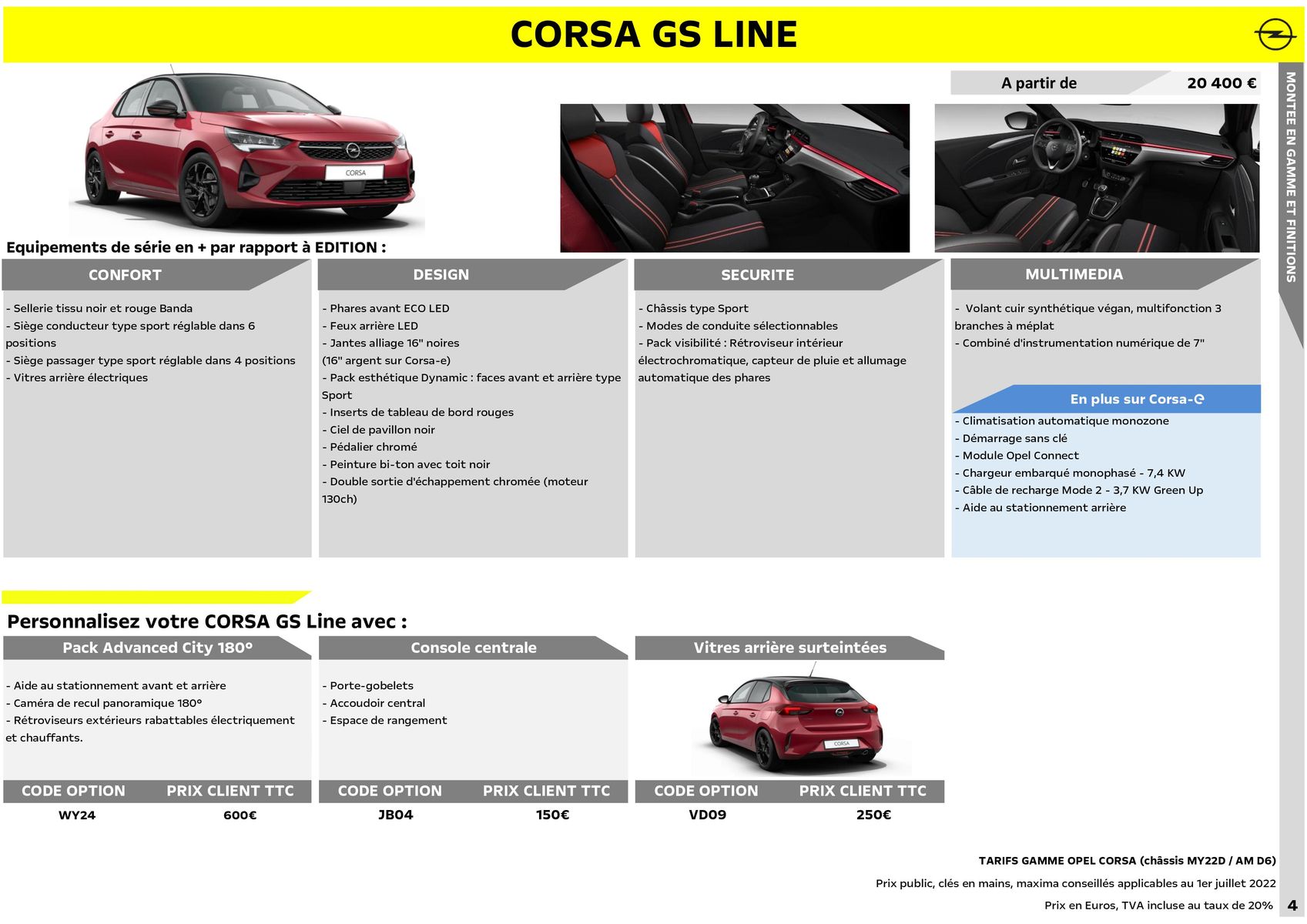 Catalogue Opel Corsa, page 00005