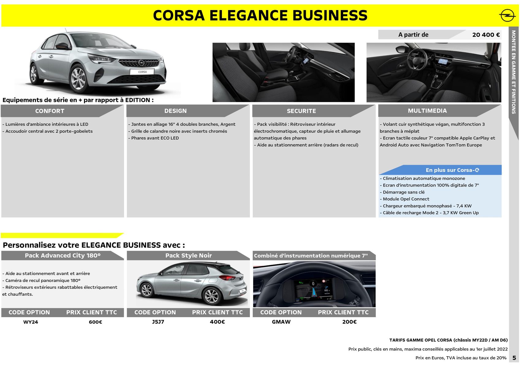 Catalogue Opel Corsa, page 00006