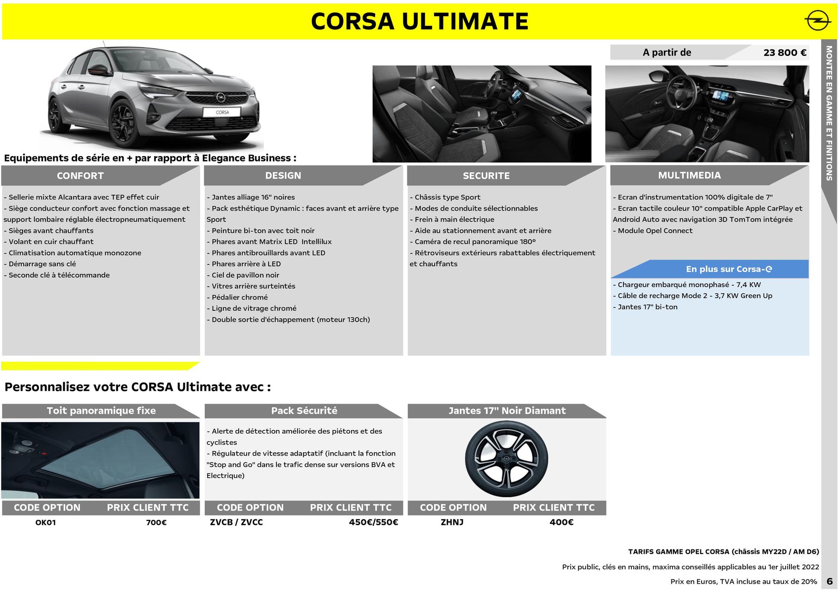 Catalogue Opel Corsa, page 00007