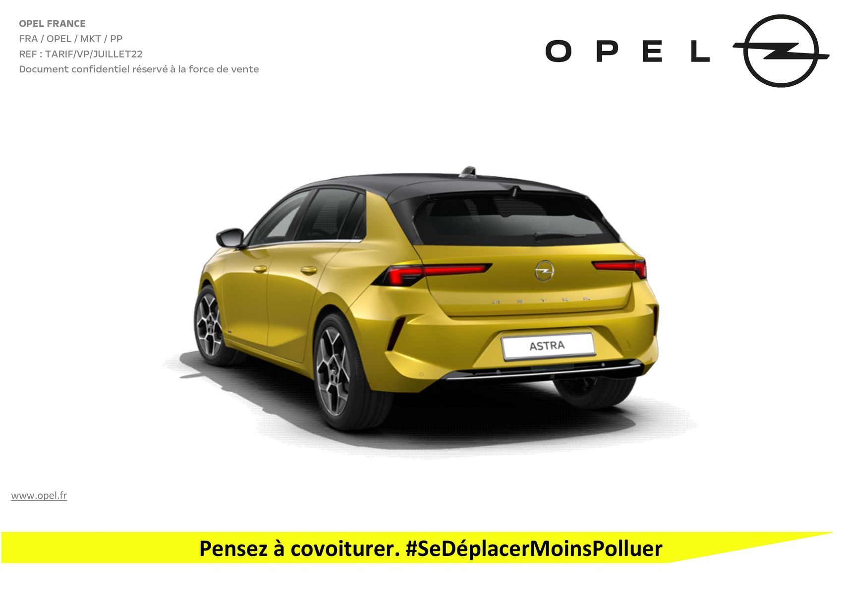 Catalogue Opel Nouvelle Astra, page 00029