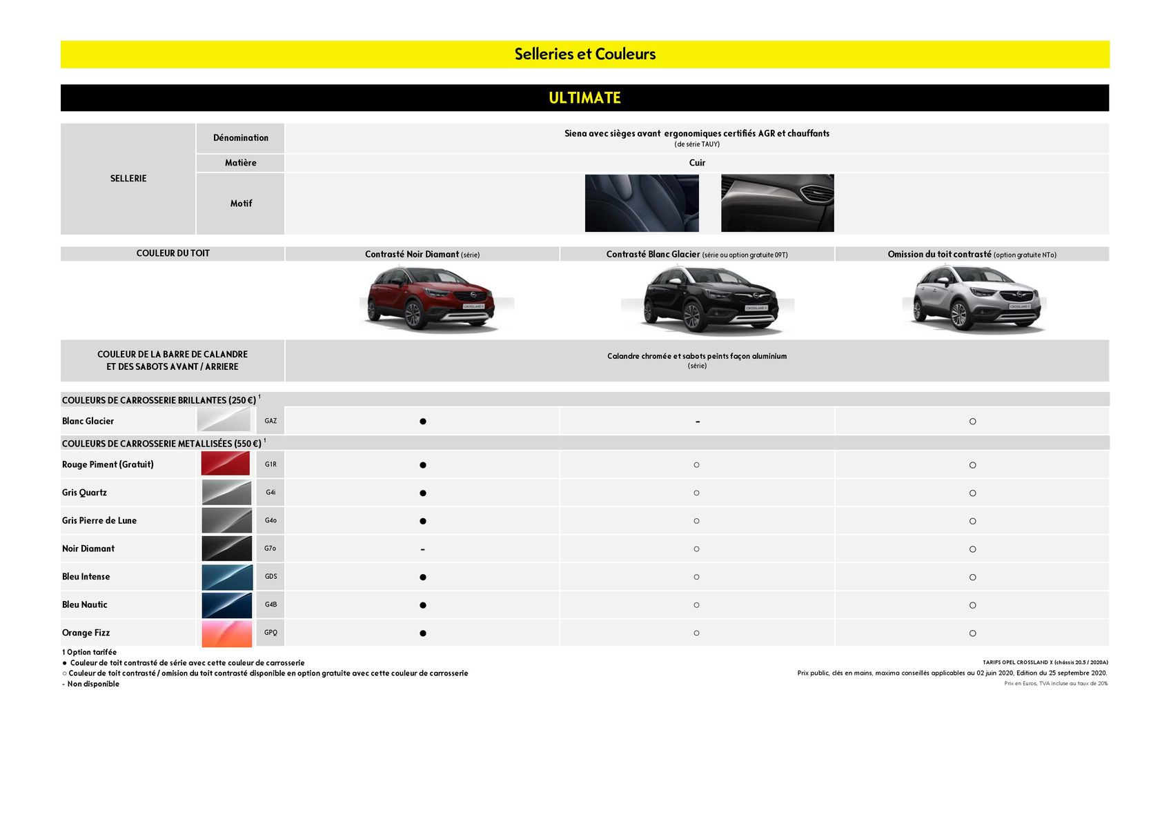 Catalogue Opel Crossland X, page 00008