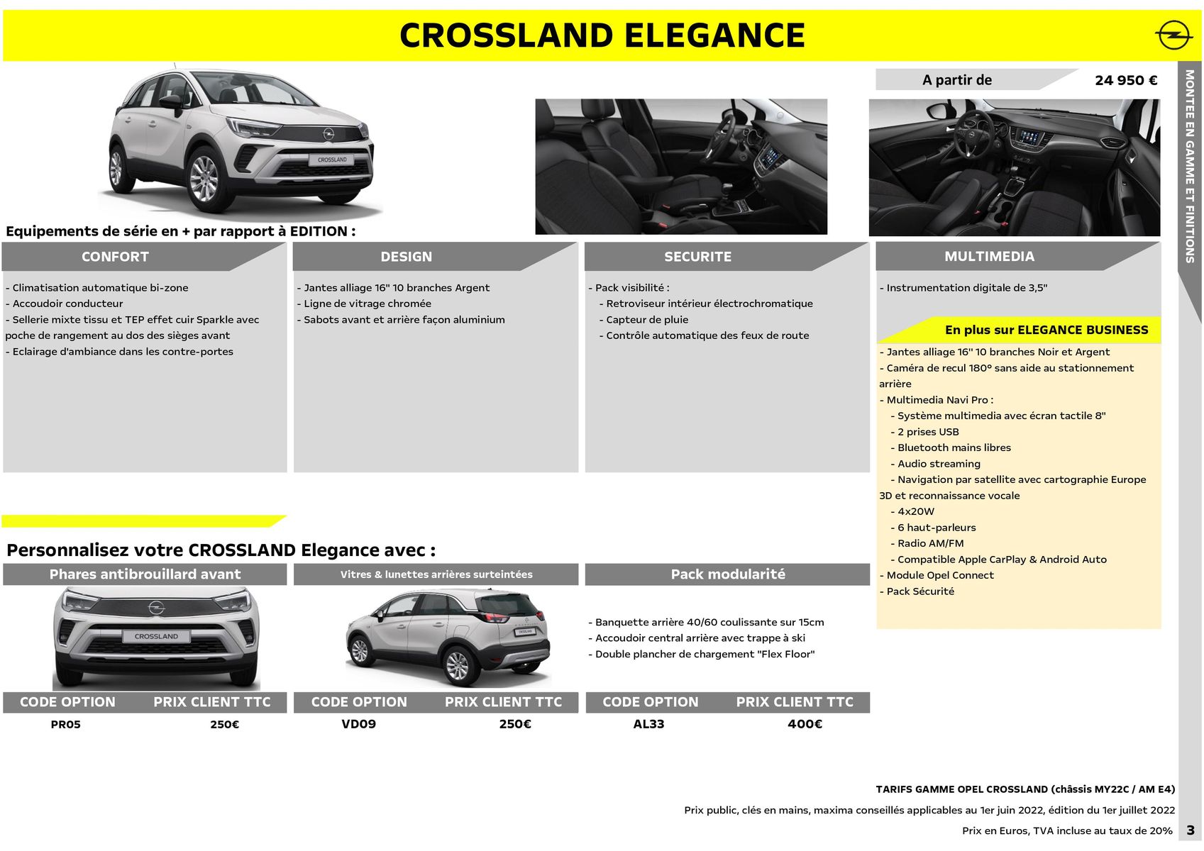 Catalogue Opel Nouveau Crossland_, page 00004