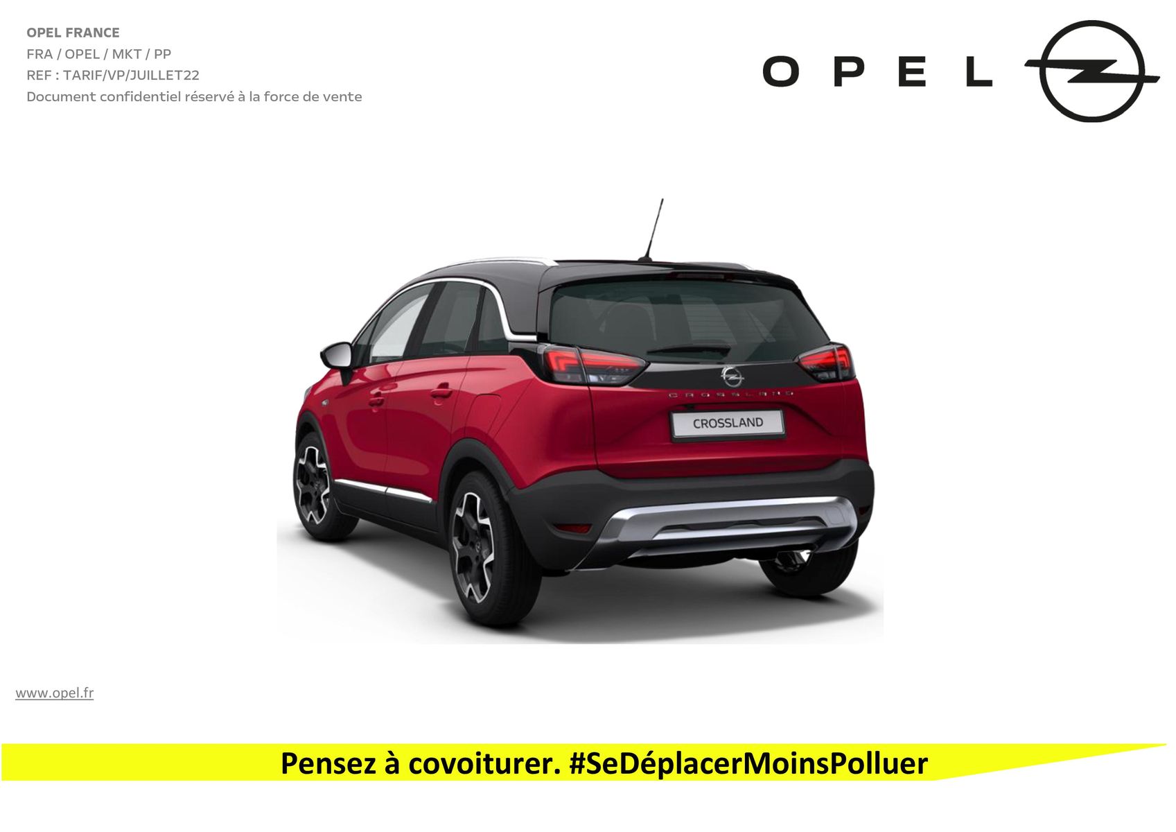Catalogue Opel Nouveau Crossland_, page 00022