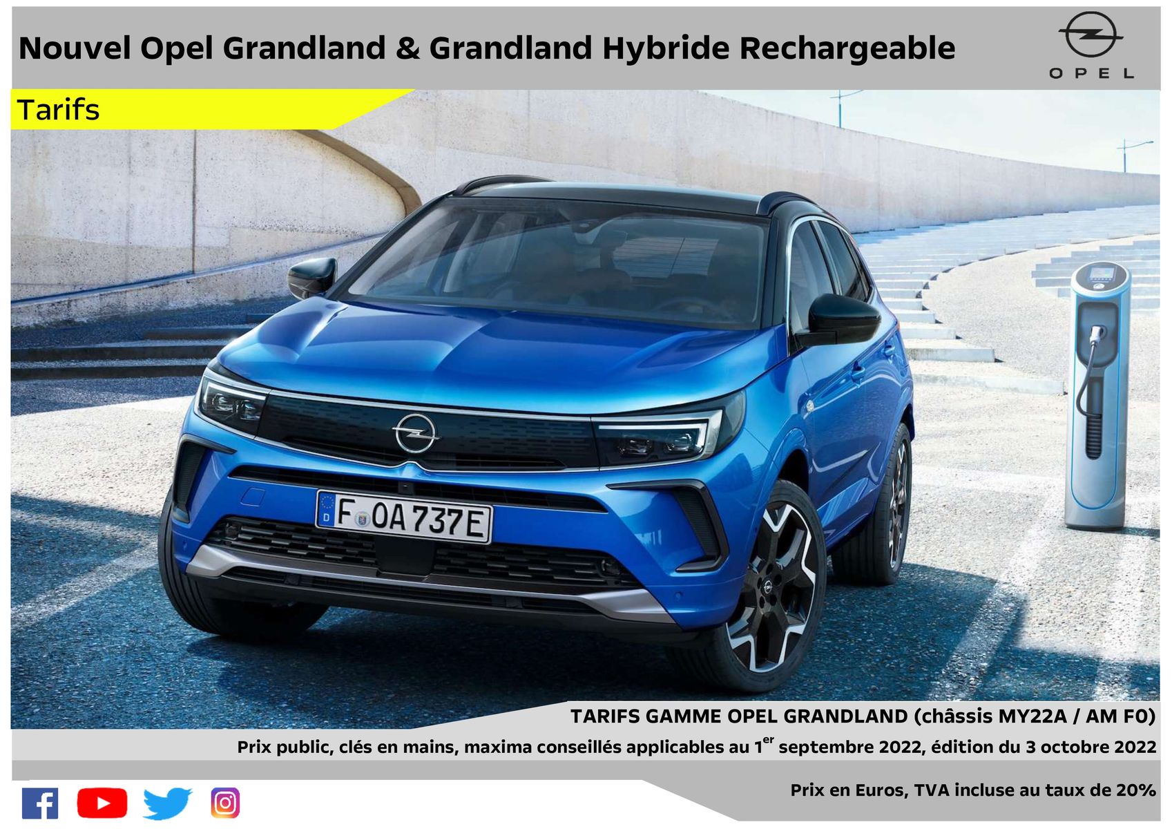 Catalogue Opel Nouveau Grandland, page 00001