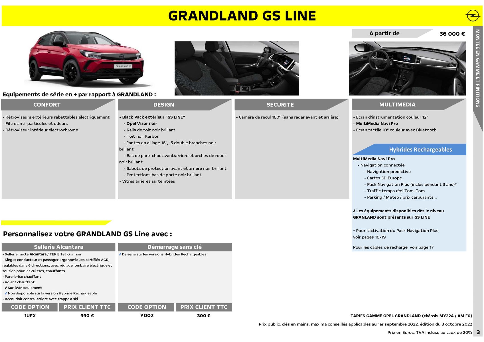 Catalogue Opel Nouveau Grandland, page 00004