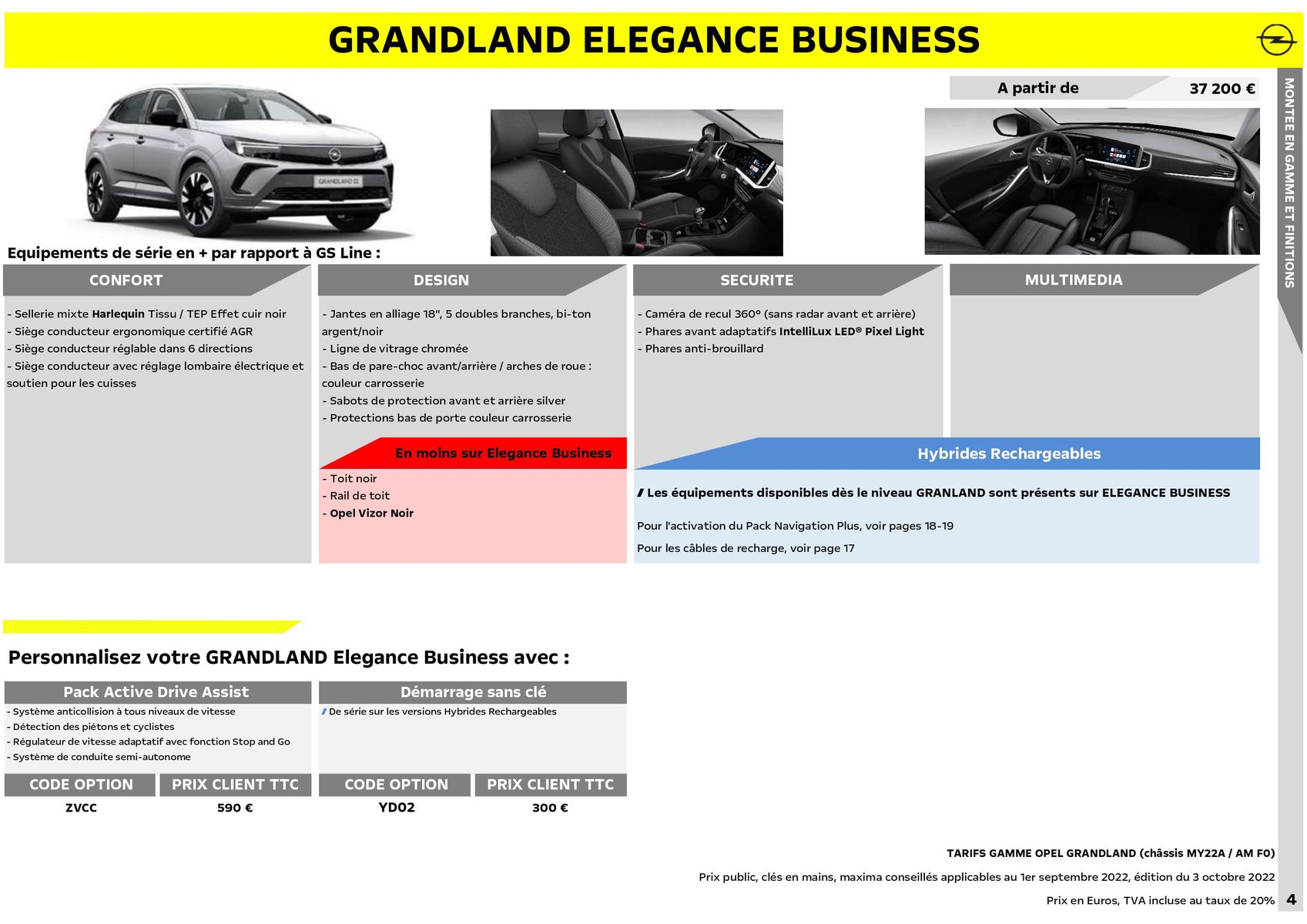 Catalogue Opel Nouveau Grandland, page 00005