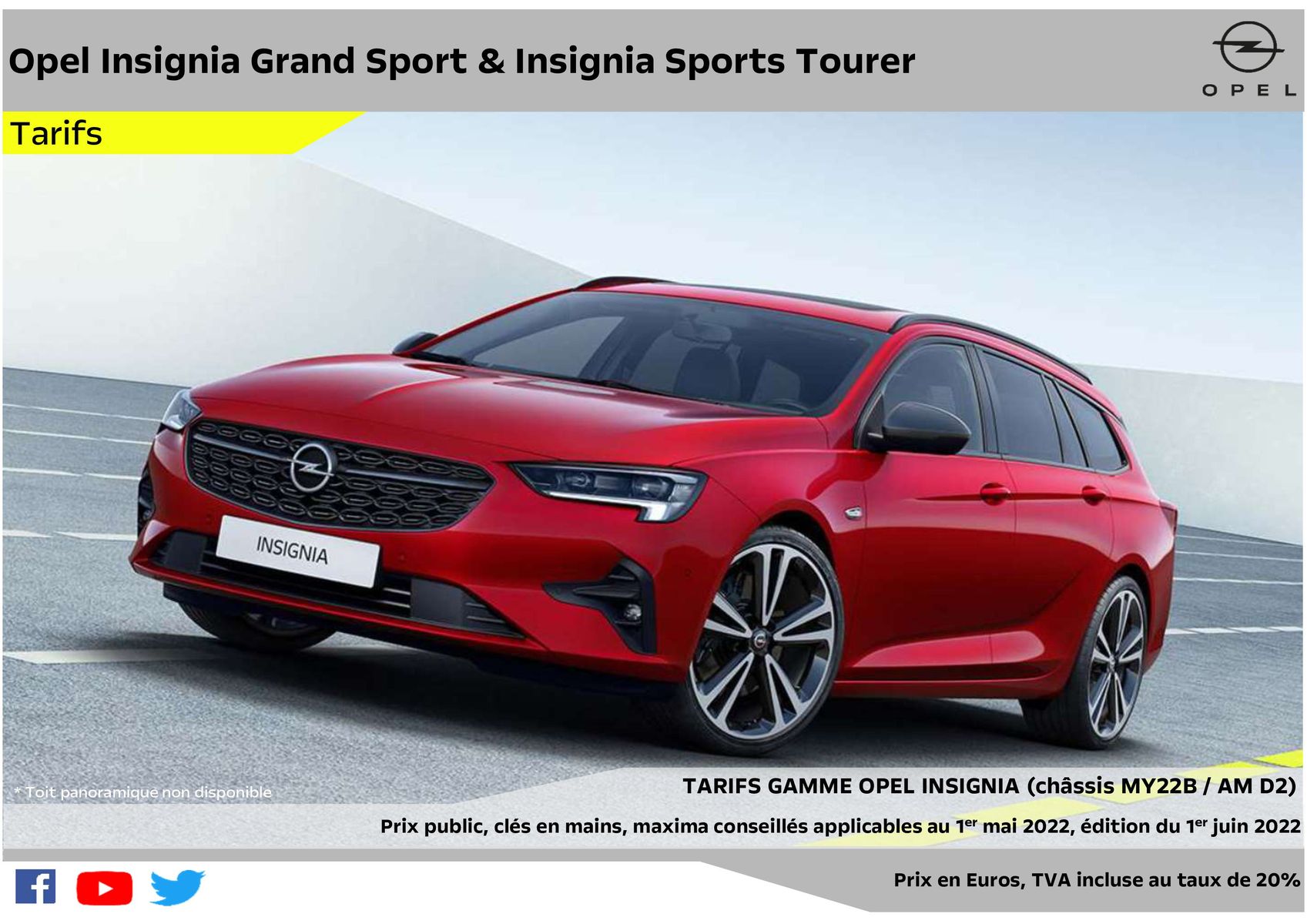 Catalogue Opel Insignia Grand Sport, page 00001