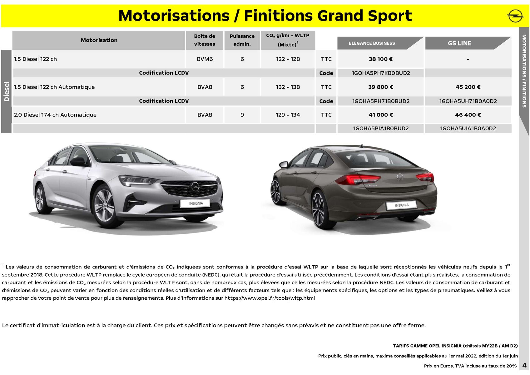 Catalogue Opel Insignia Grand Sport, page 00005