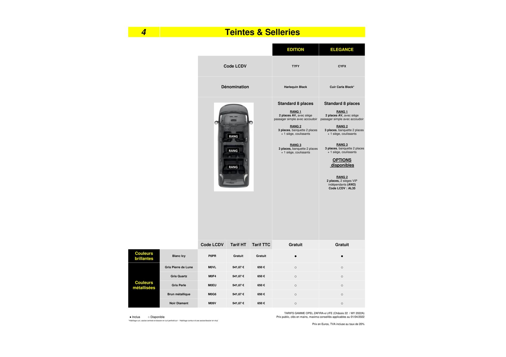 Catalogue Opel Zafira-e Life_, page 00005