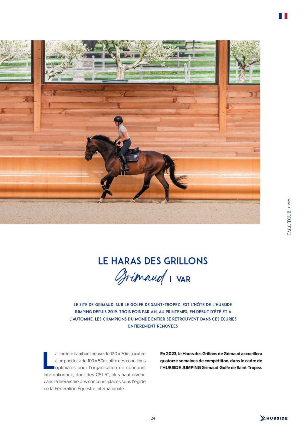 Catalogue Magazine jumping Grimaud Fall Tour 2023, page 00021