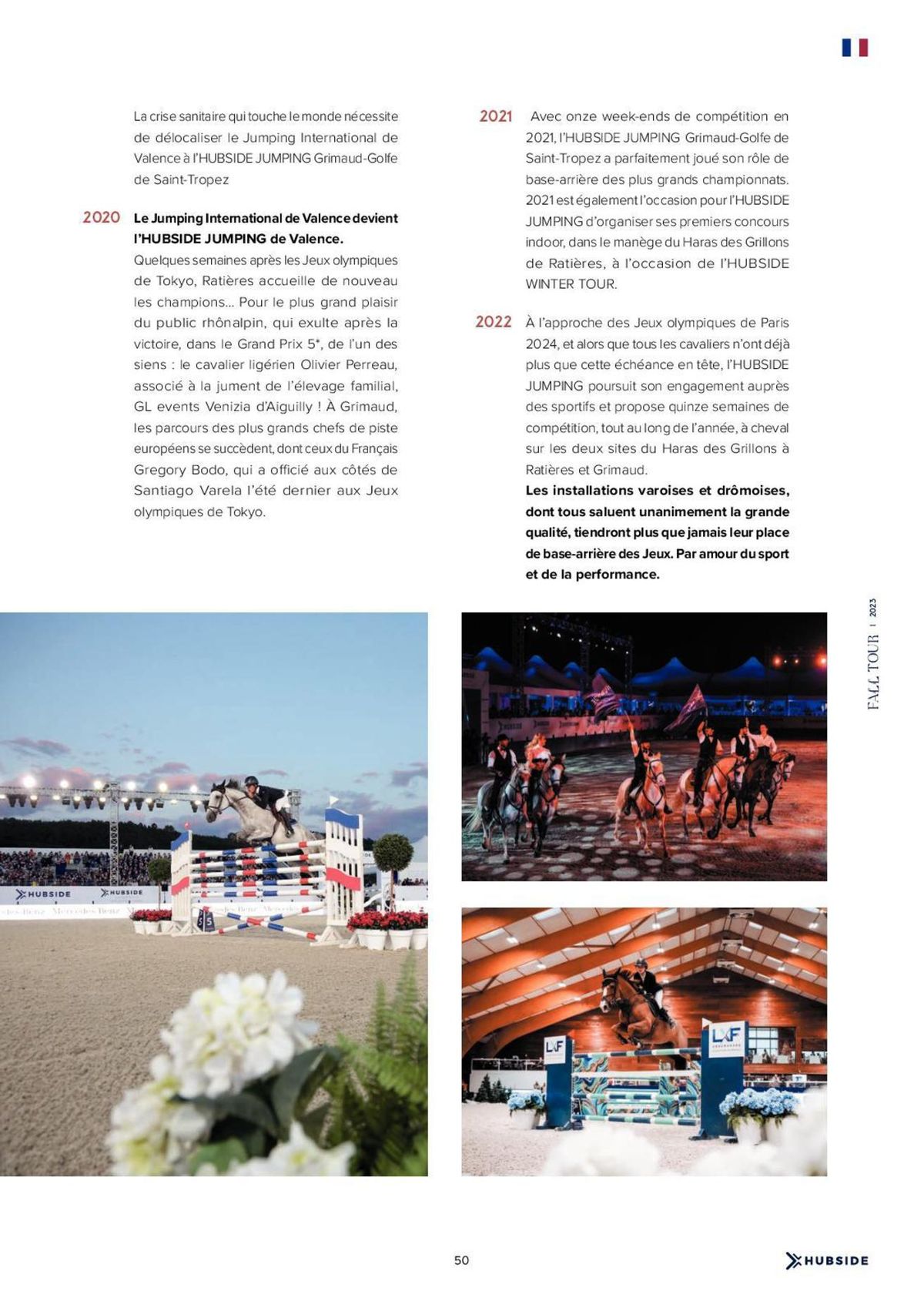 Catalogue Magazine jumping Grimaud Fall Tour 2023, page 00050